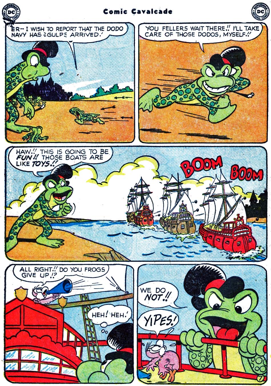 Read online Comic Cavalcade comic -  Issue #47 - 70