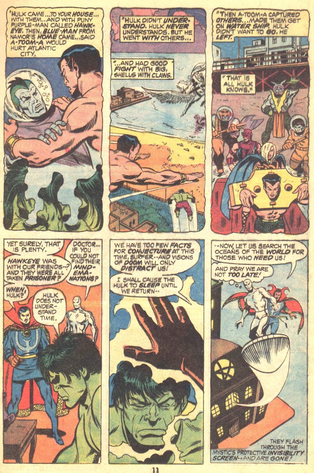 Read online The Defenders (1972) comic -  Issue #8 - 9