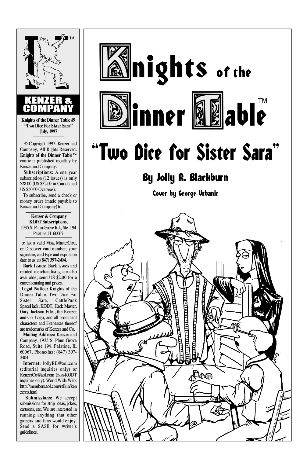 Read online Knights of the Dinner Table comic -  Issue #9 - 3