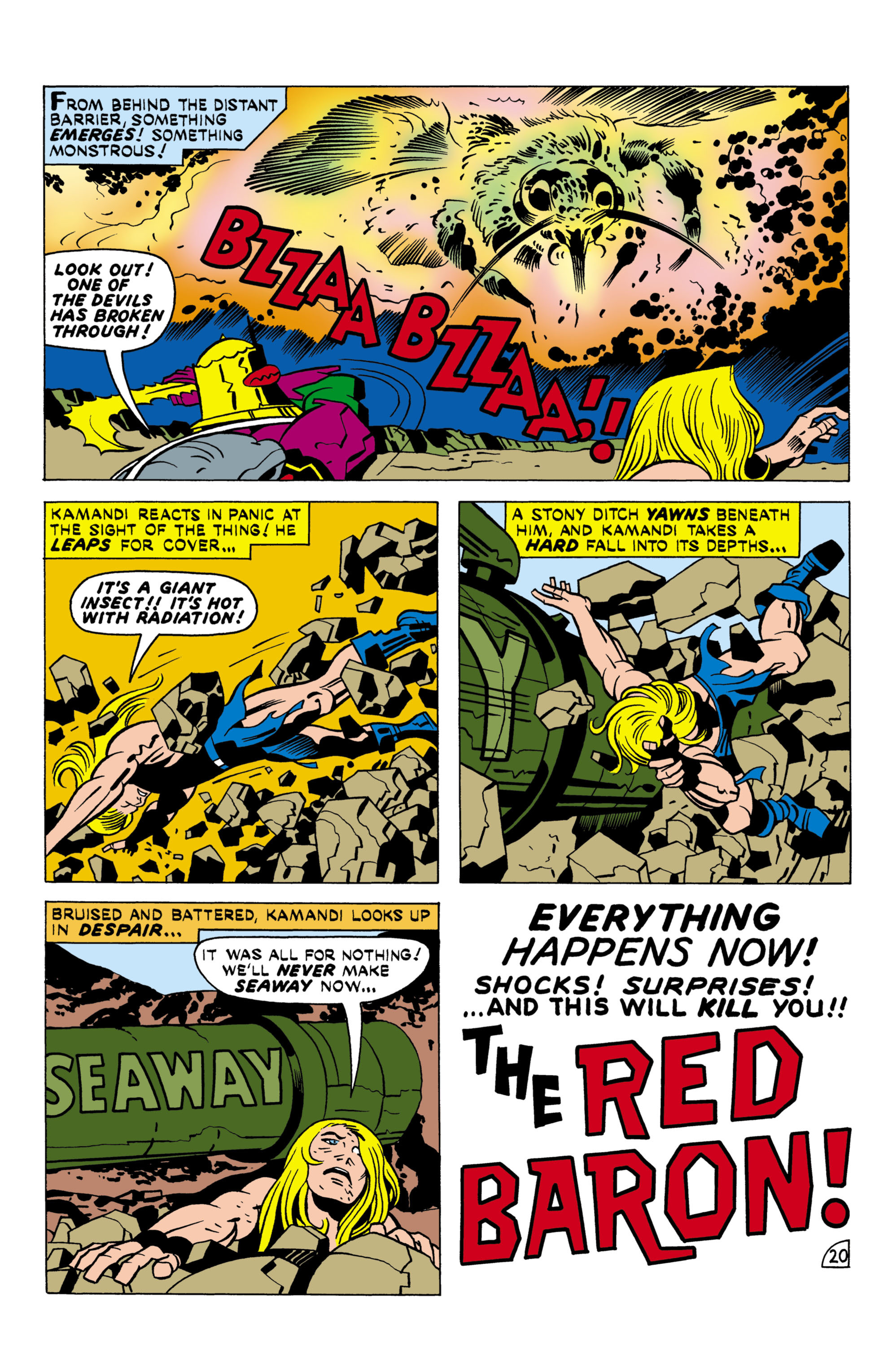 Read online Kamandi, The Last Boy On Earth comic -  Issue #21 - 21