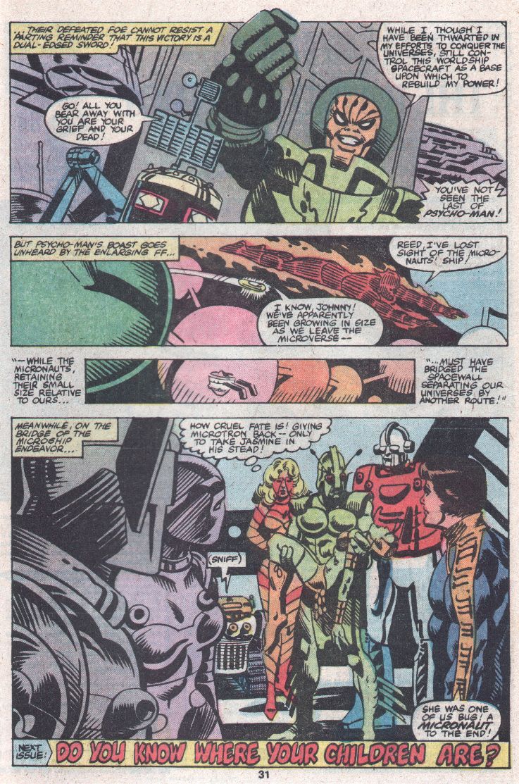 Read online Micronauts (1979) comic -  Issue #17 - 18