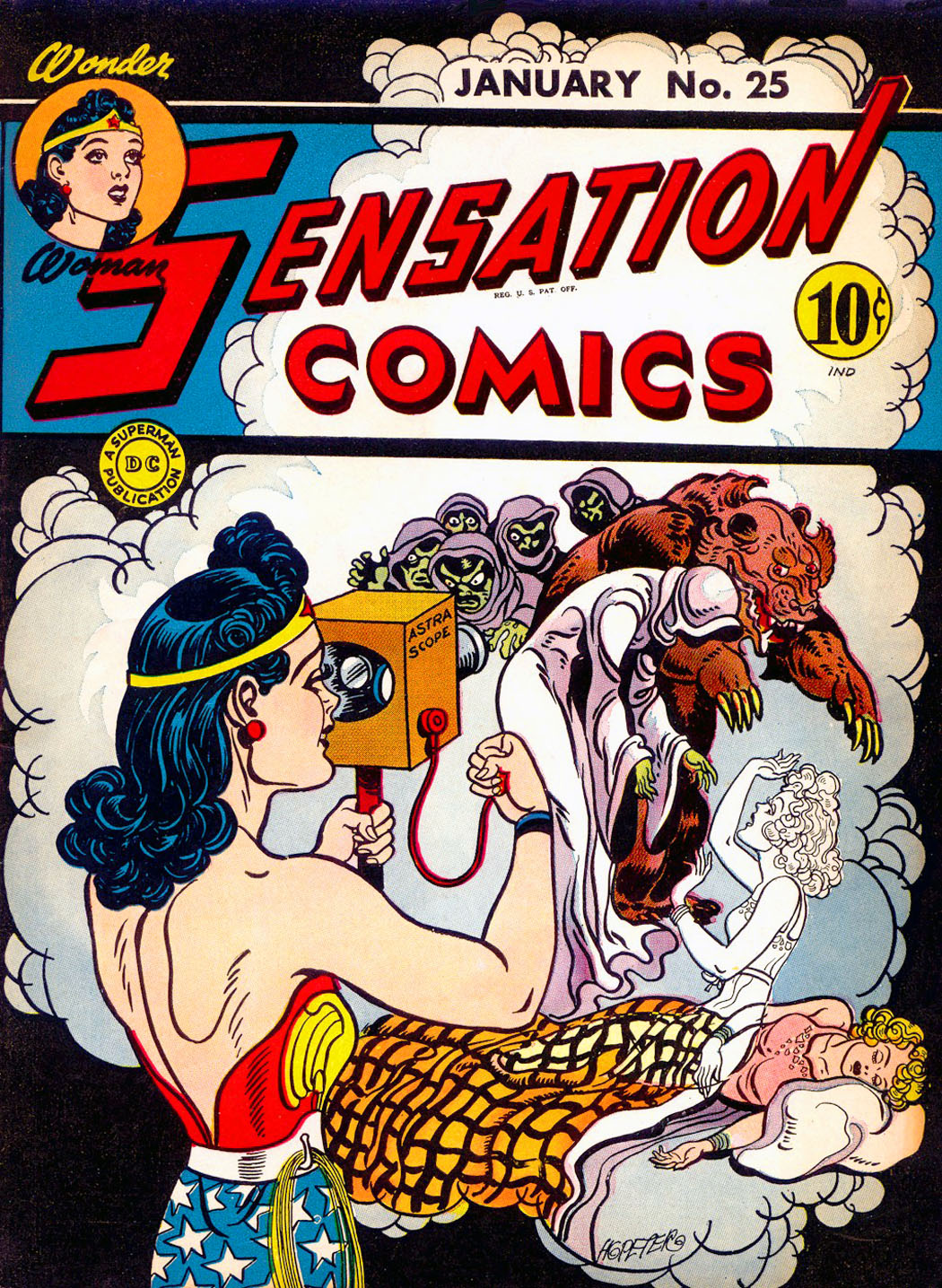 Read online Sensation (Mystery) Comics comic -  Issue #25 - 1