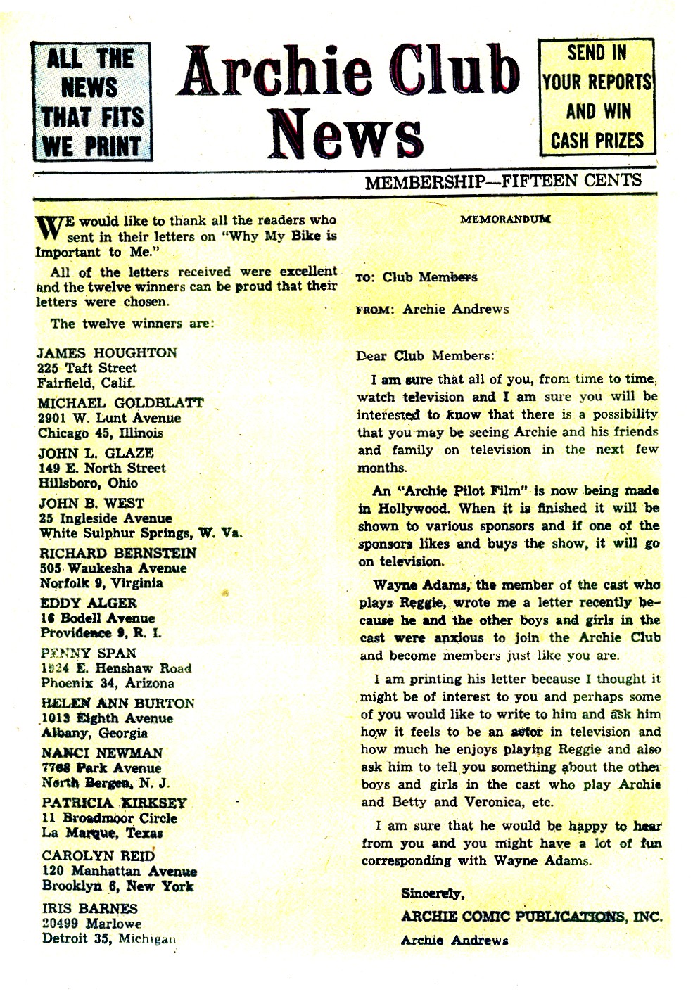 Read online Archie Annual comic -  Issue #15 - 15