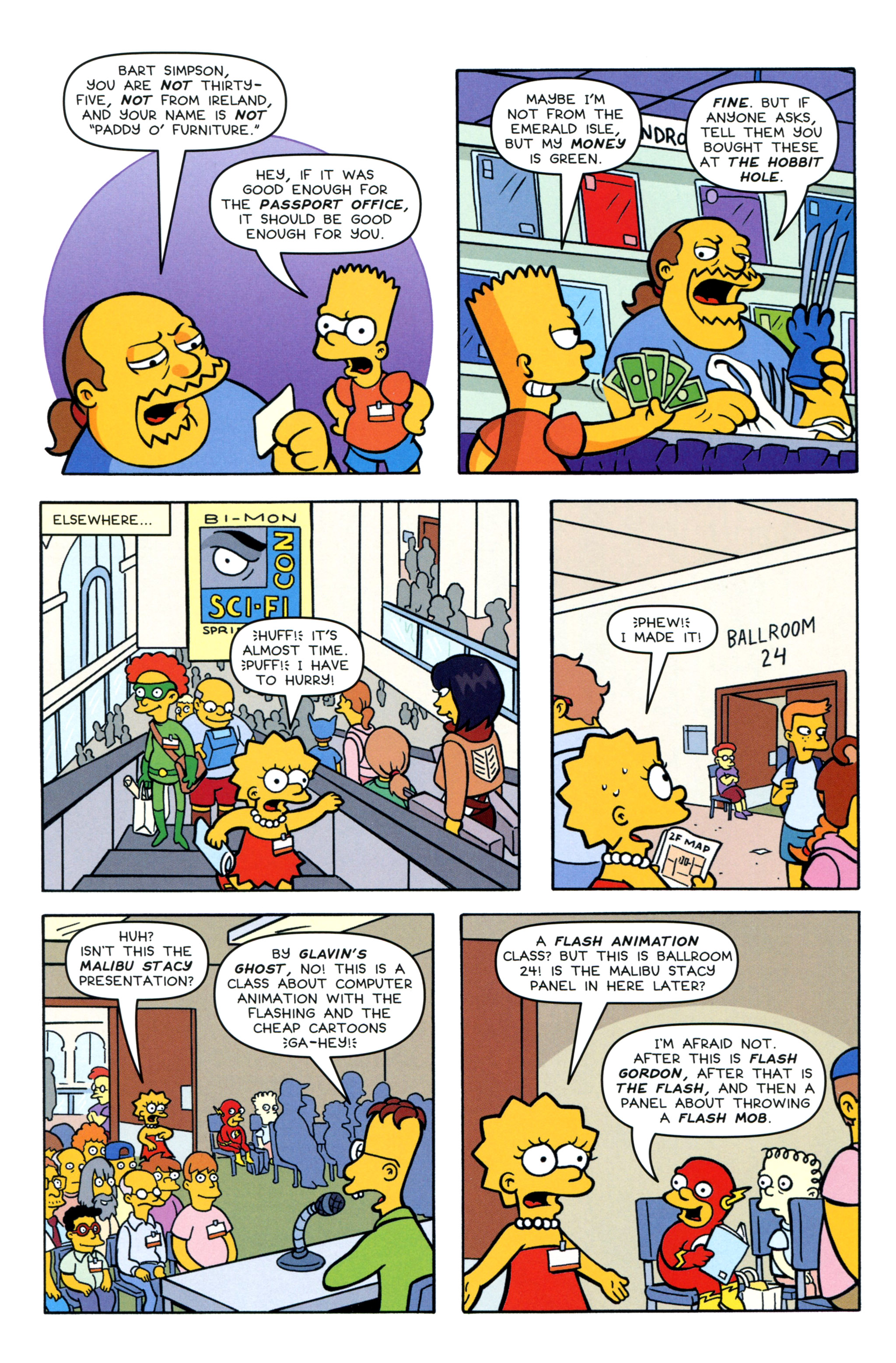 Read online Simpsons Comics comic -  Issue #214 - 8