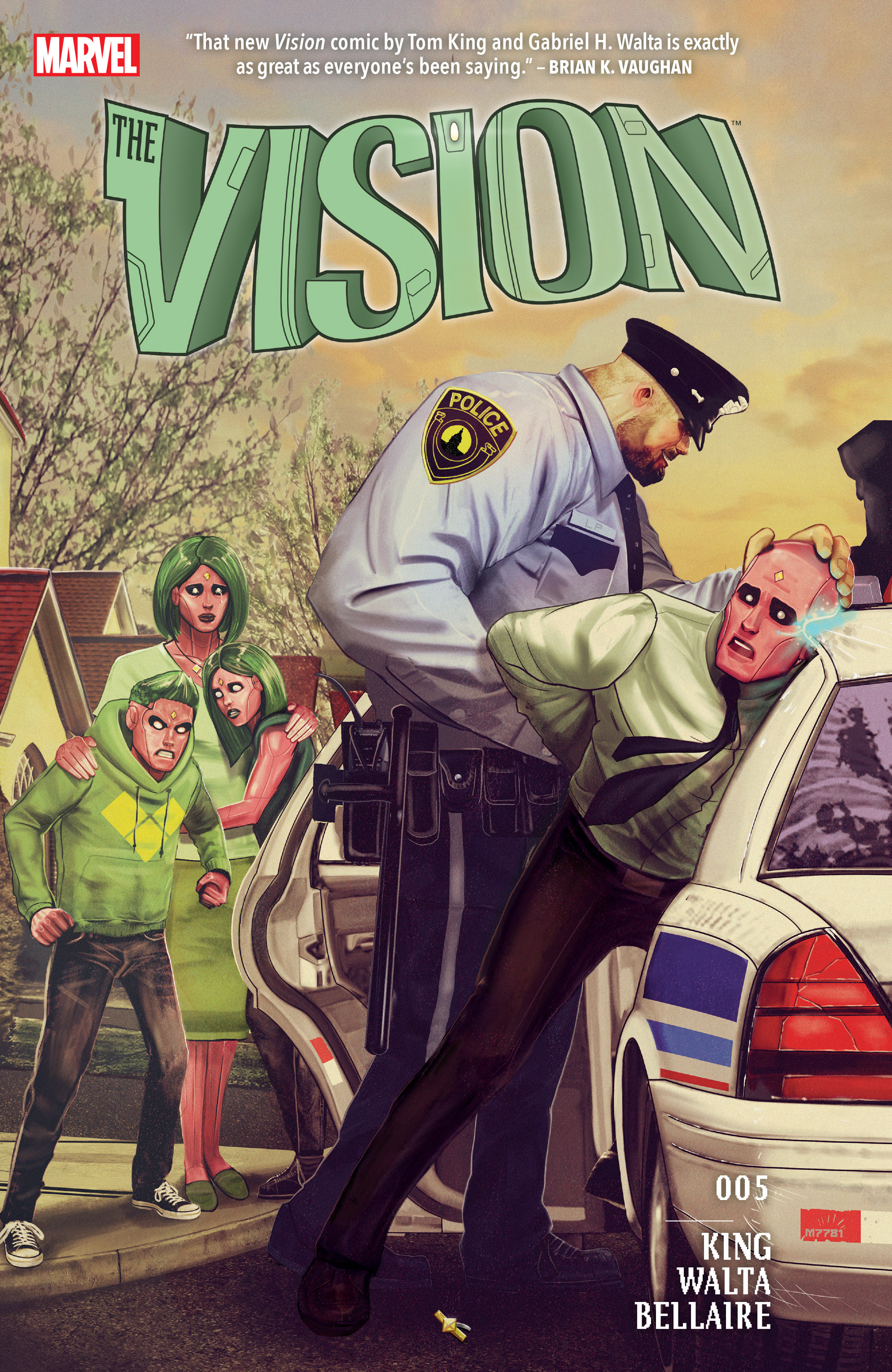 Read online Vision comic -  Issue #5 - 1