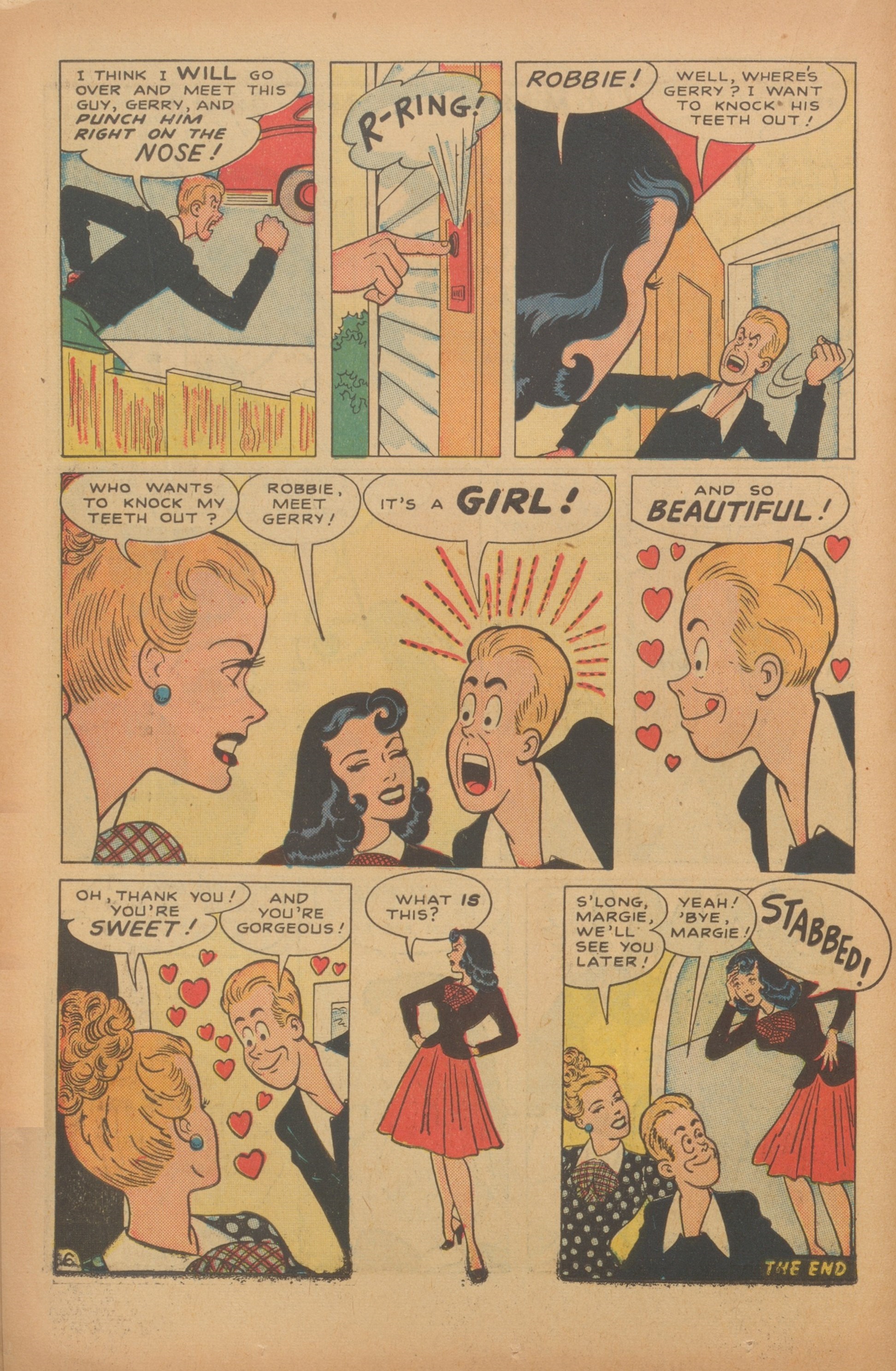 Read online Margie Comics comic -  Issue #44 - 22
