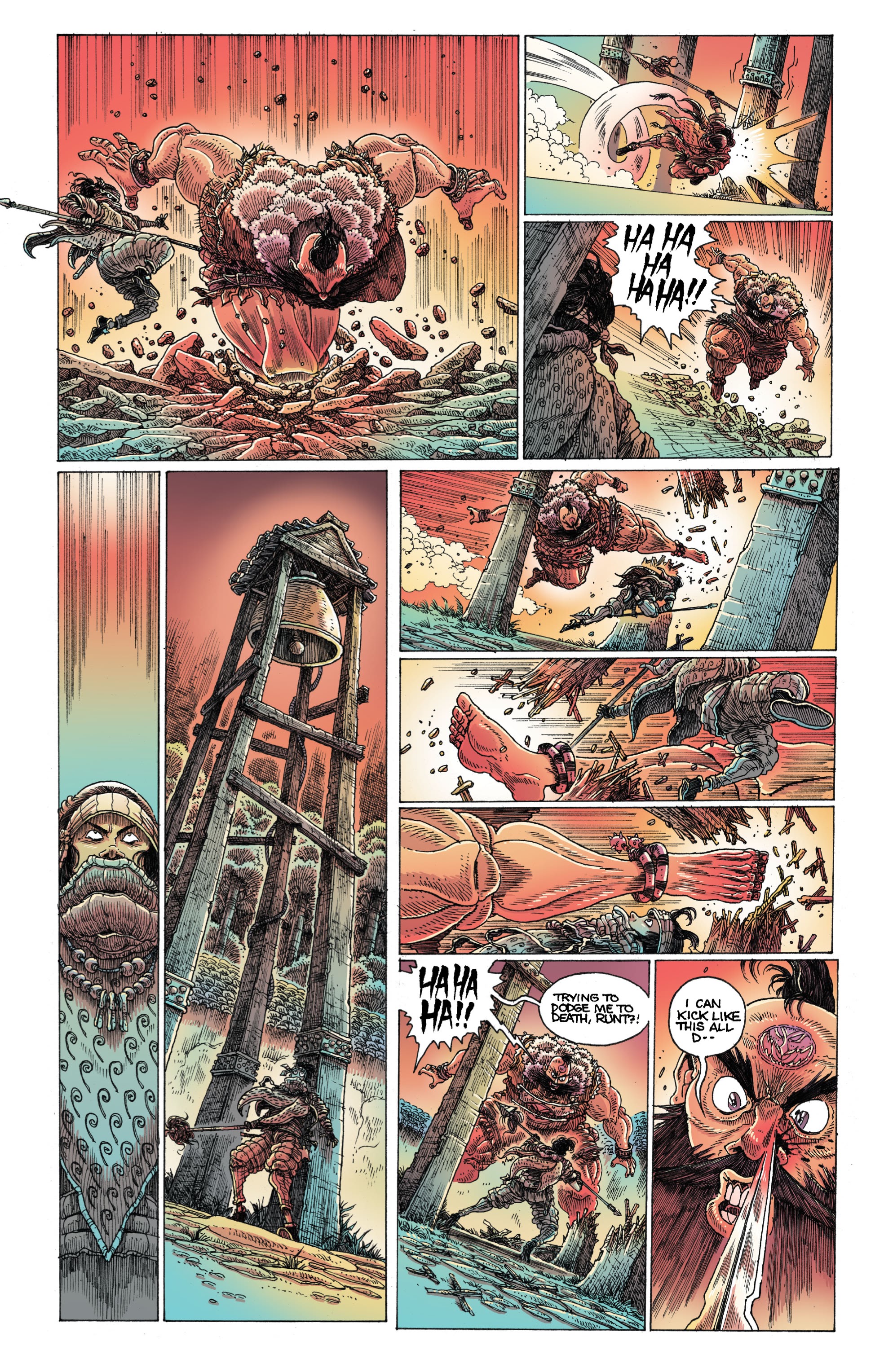 Read online Orphan and the Five Beasts comic -  Issue #2 - 10