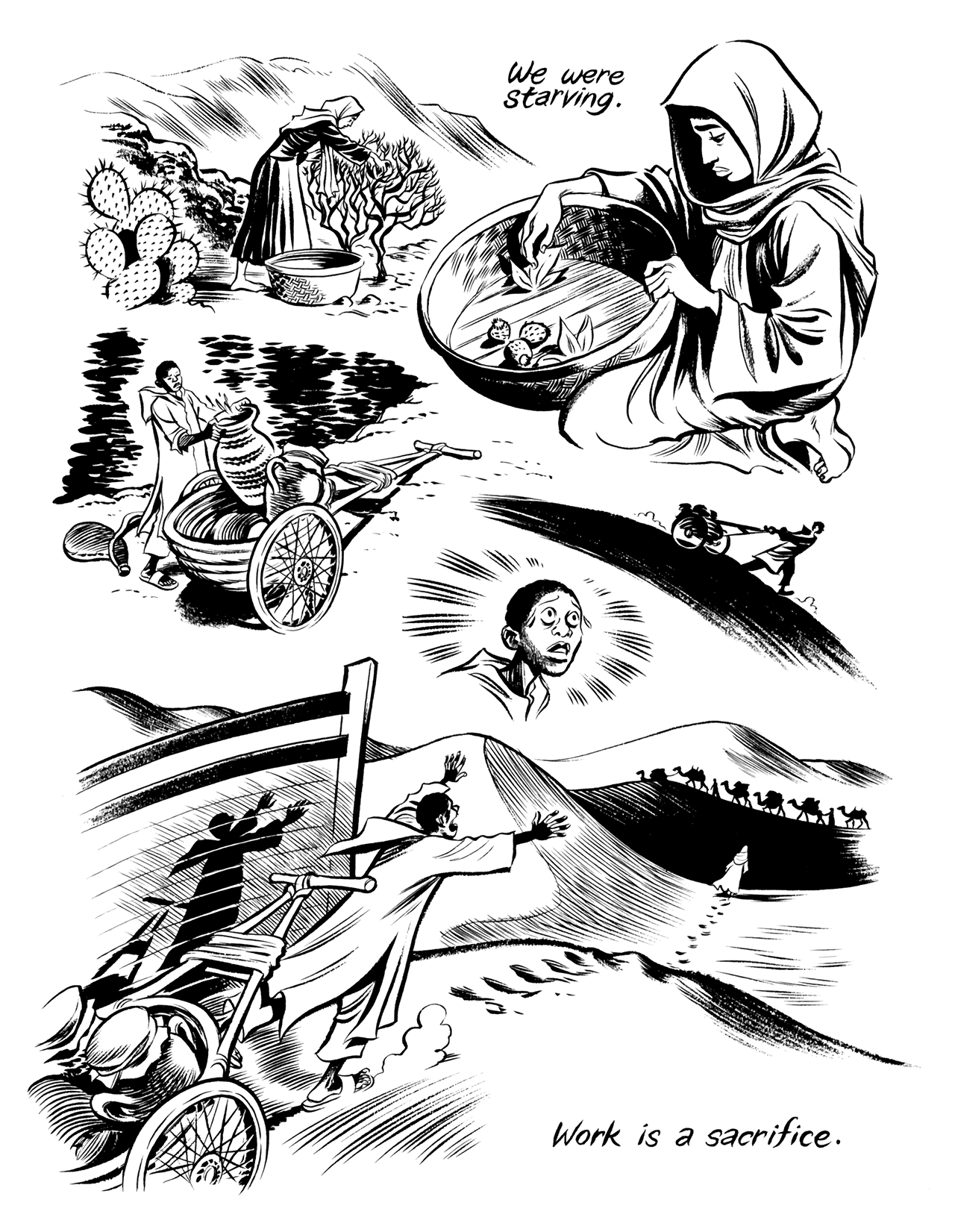 Read online Habibi comic -  Issue # Part 1 - 183