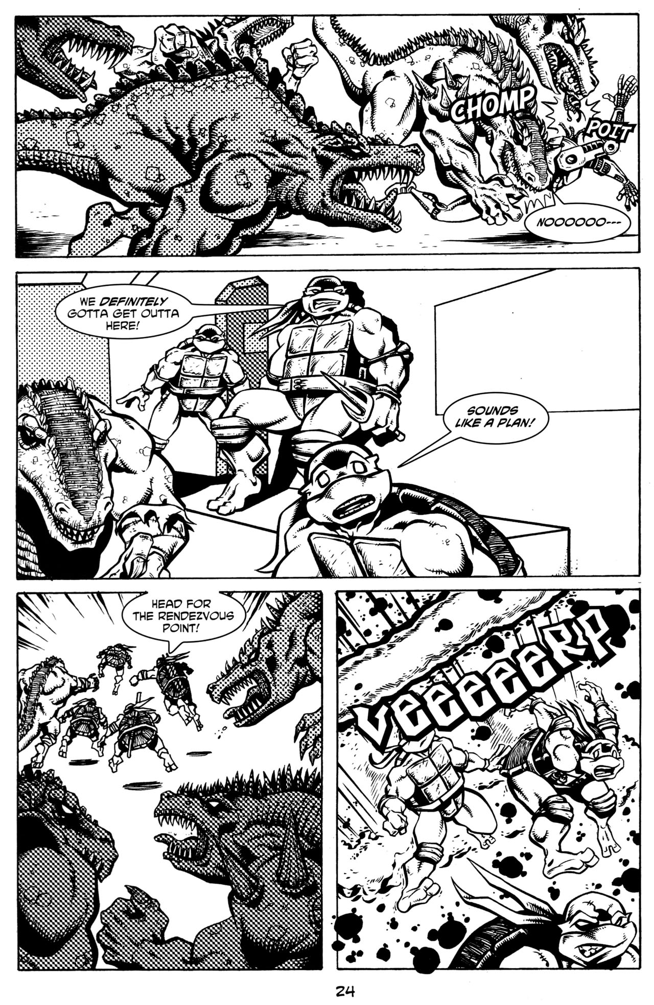 Read online Tales of the TMNT comic -  Issue #23 - 28