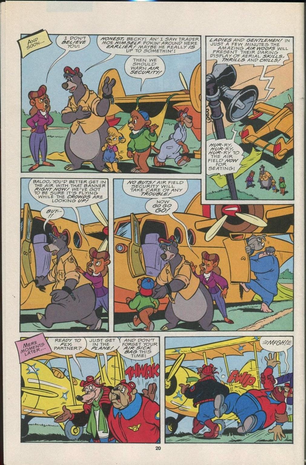 Read online Disney's Tale Spin comic -  Issue #3 - 21