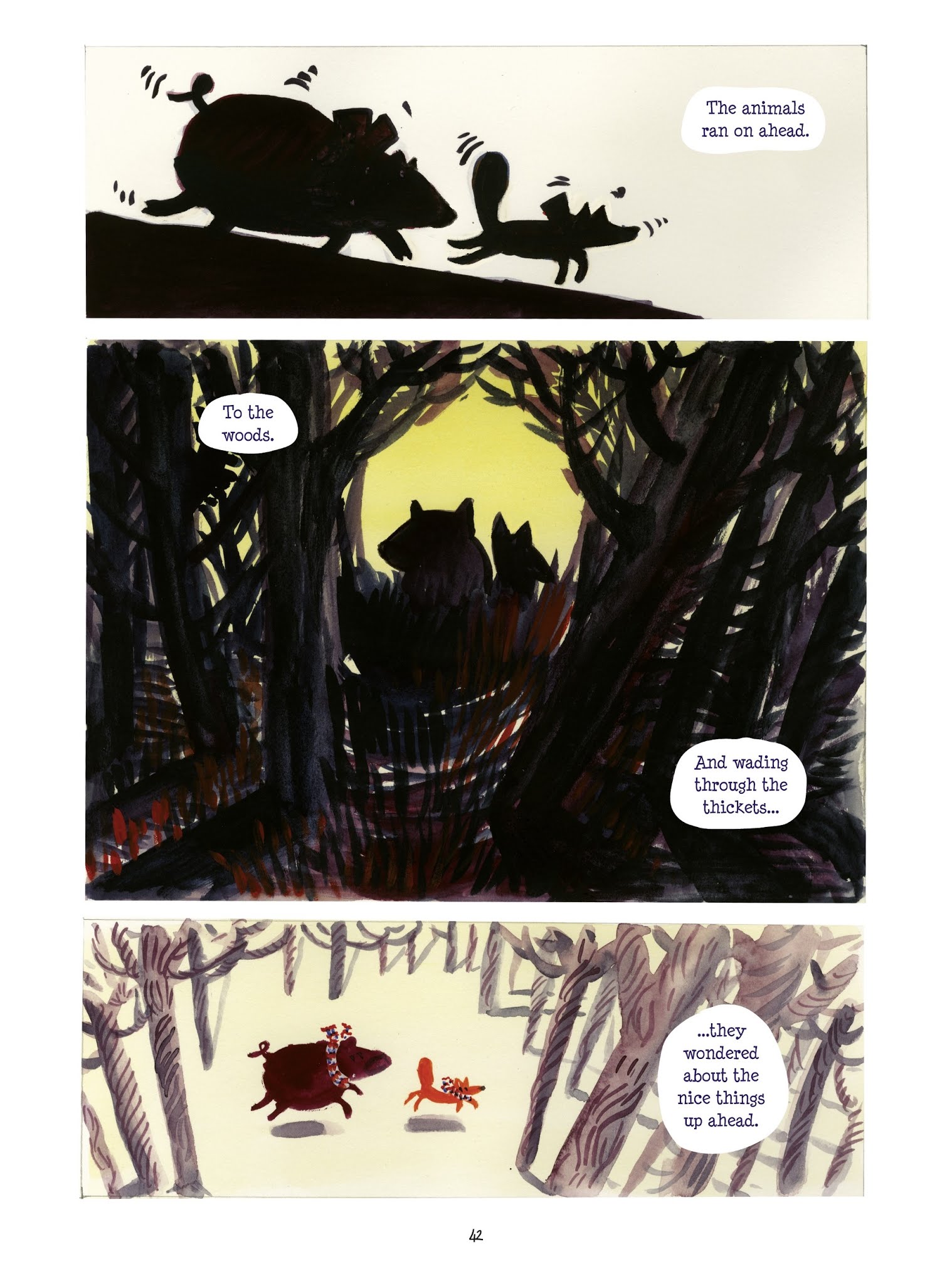 Read online Tiny Fox and Great Boar comic -  Issue #1 - 43