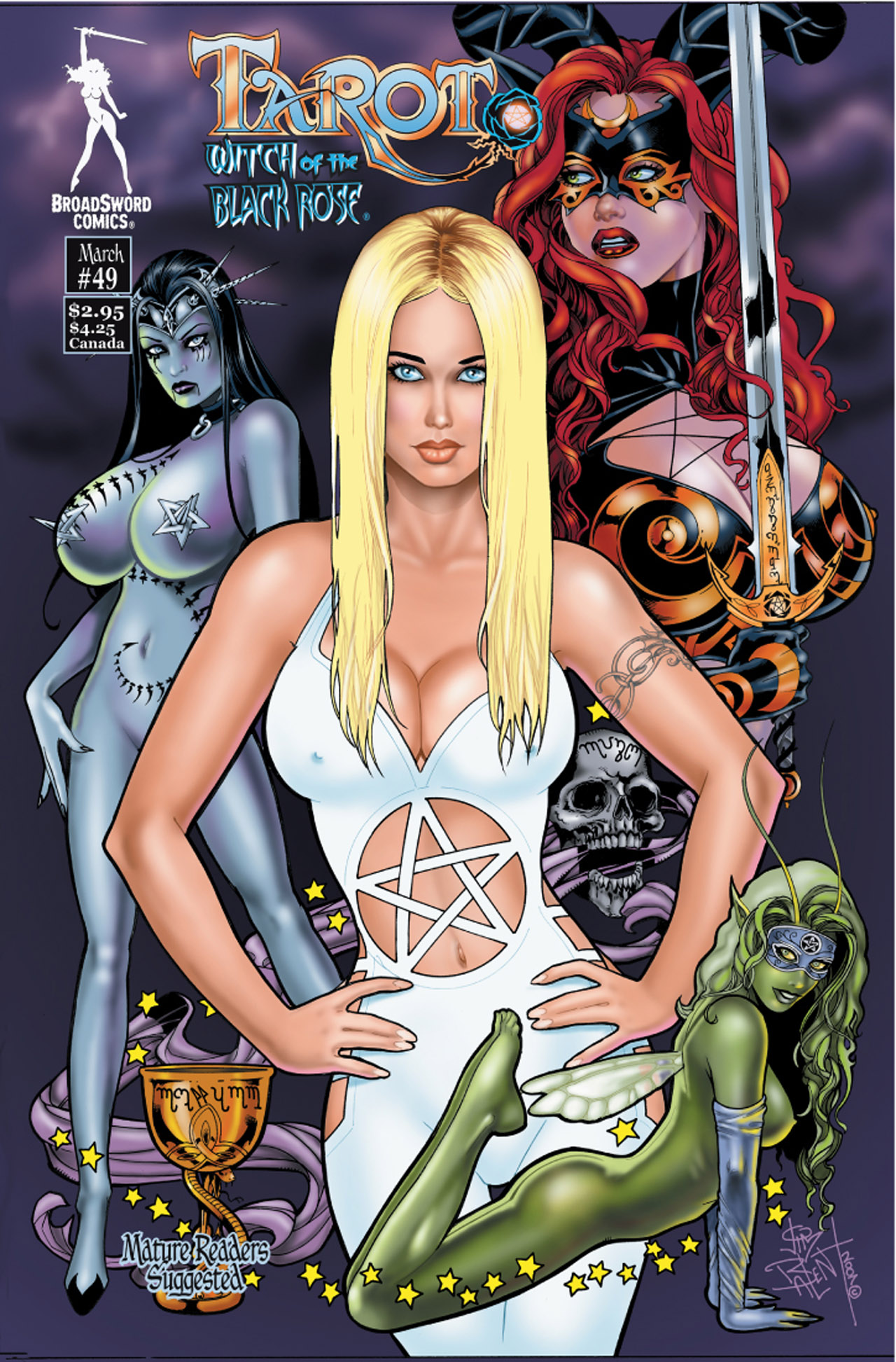 Read online Tarot: Witch of the Black Rose comic -  Issue #49 - 2