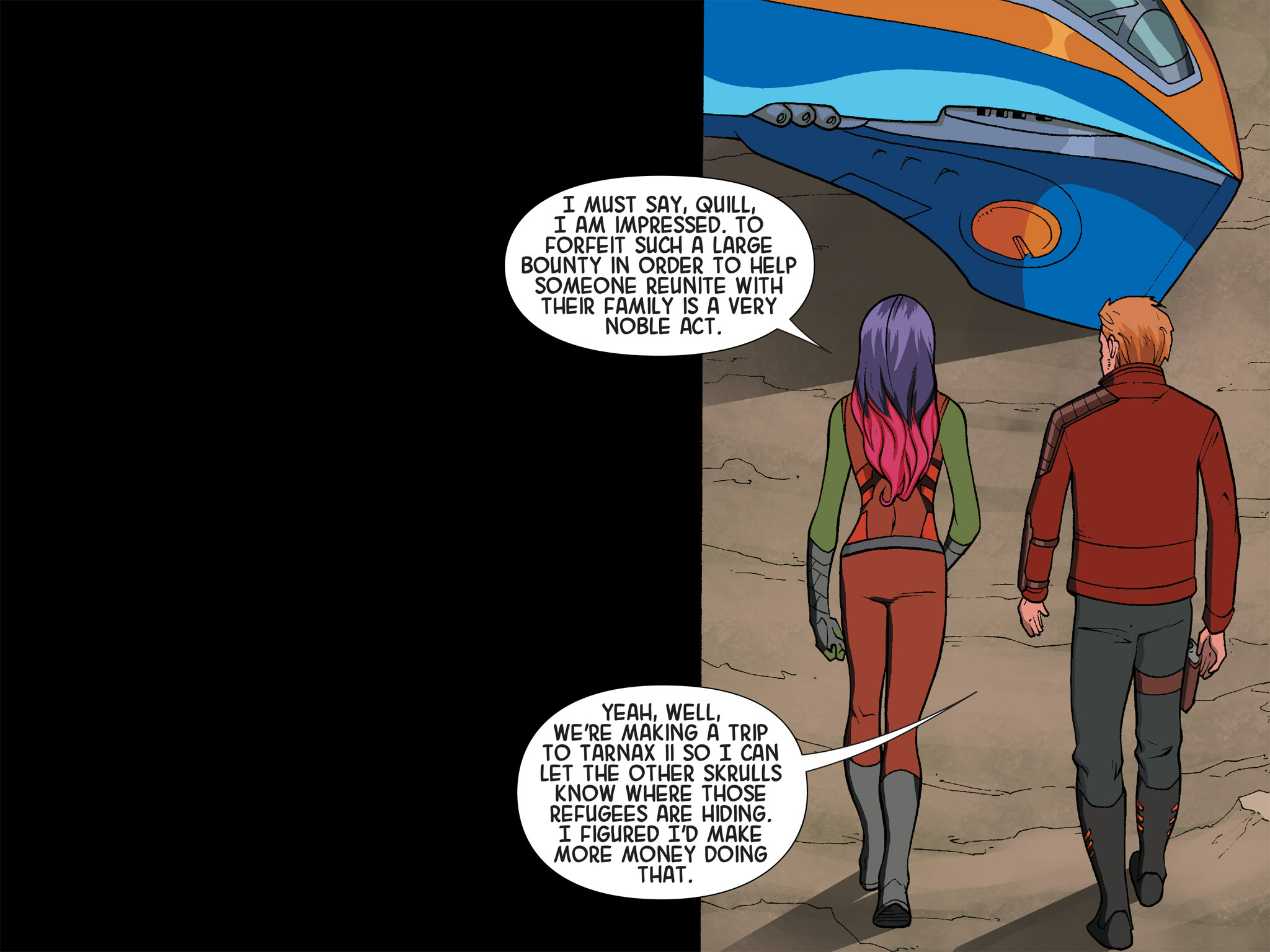 Read online Guardians of the Galaxy: Awesome Mix Infinite Comic comic -  Issue #7 - 67