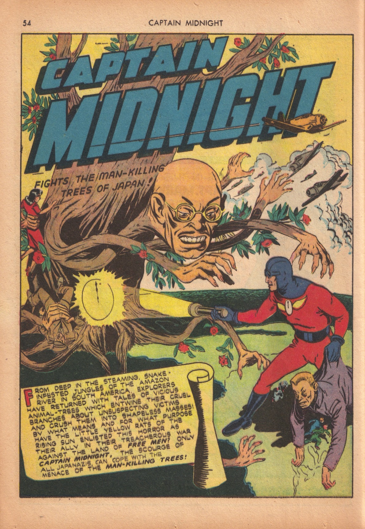 Read online Captain Midnight (1942) comic -  Issue #10 - 50