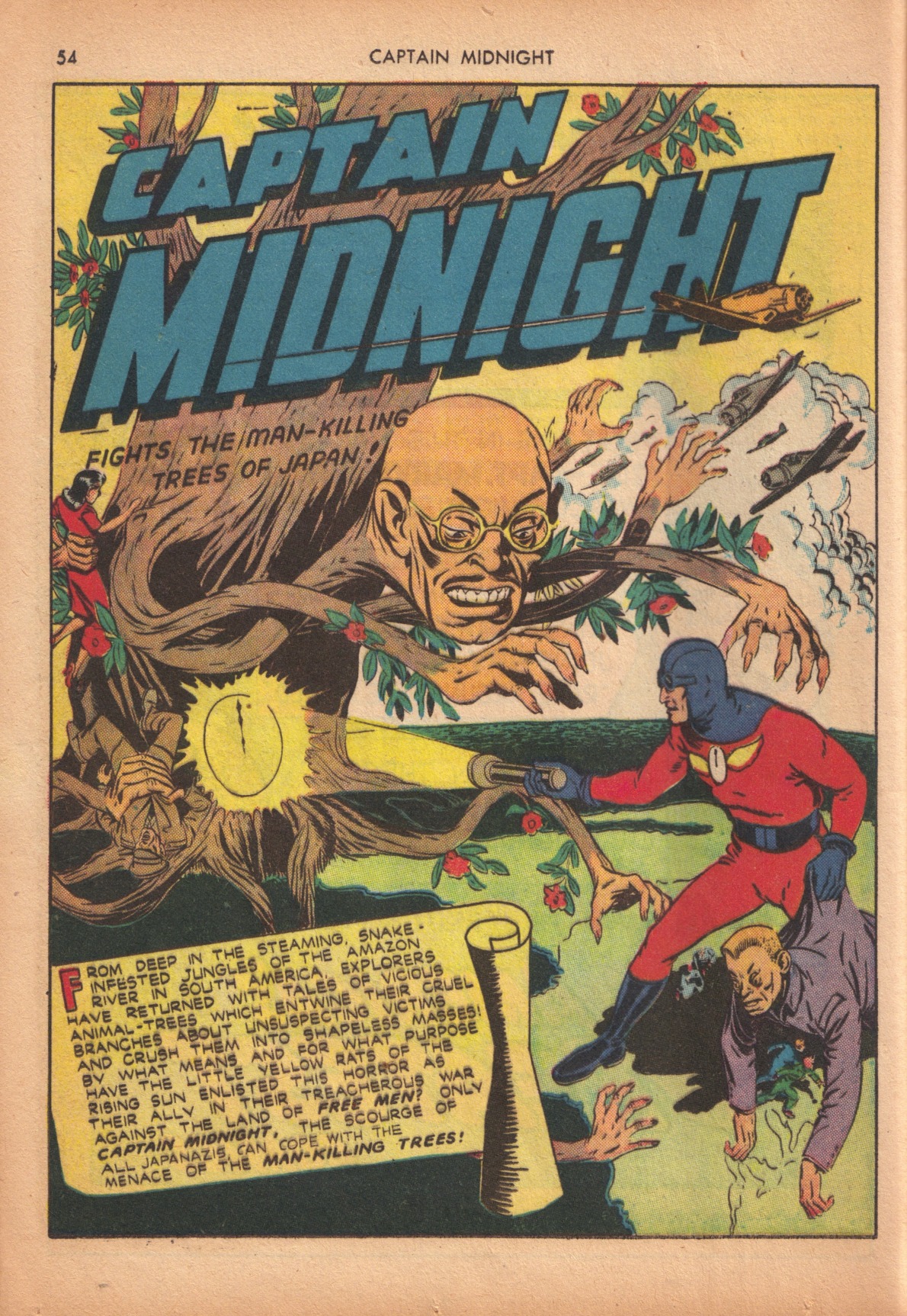 Read online Captain Midnight (1942) comic -  Issue #10 - 50