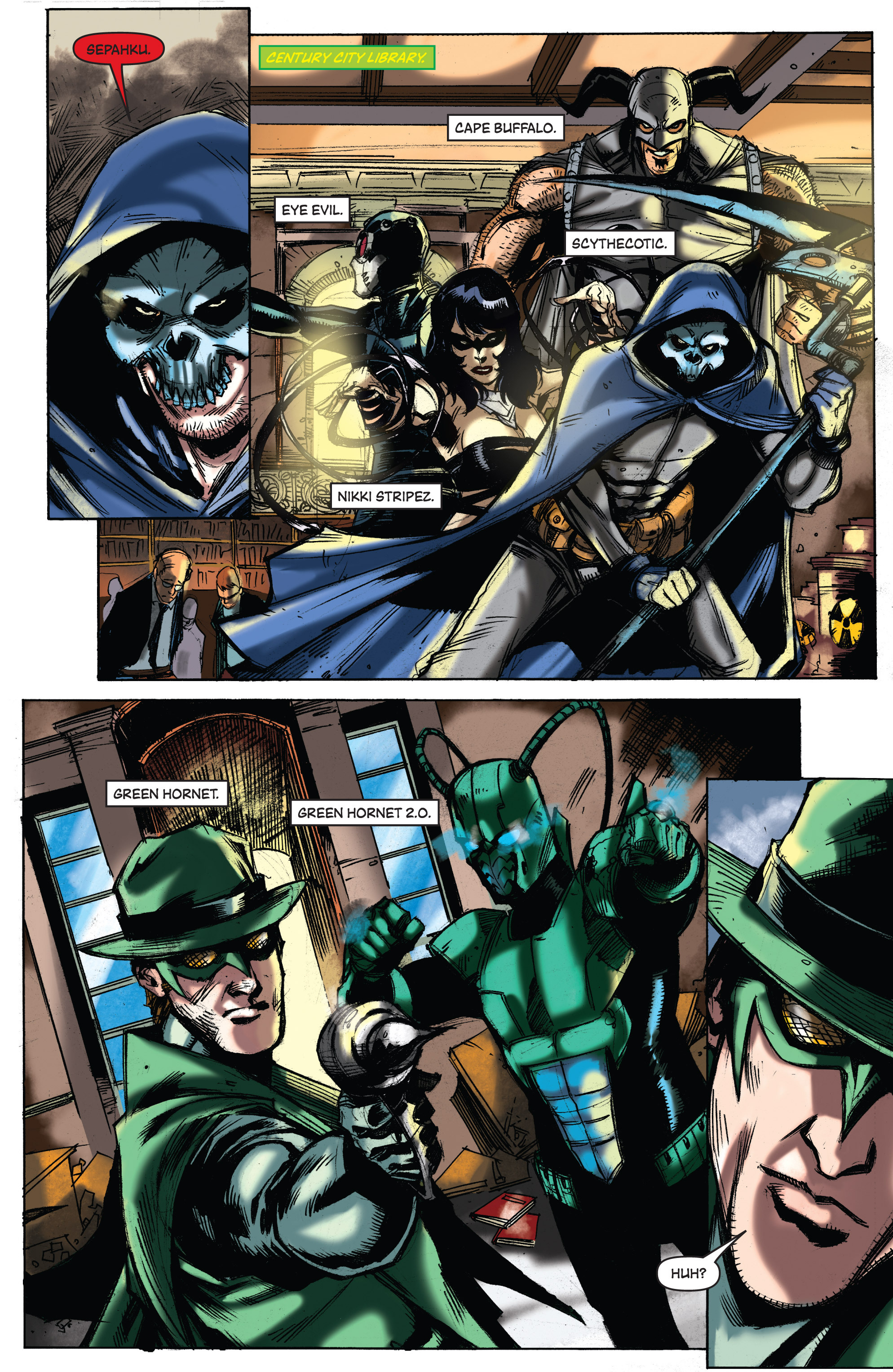 Read online Green Hornet: Legacy comic -  Issue #35 - 3