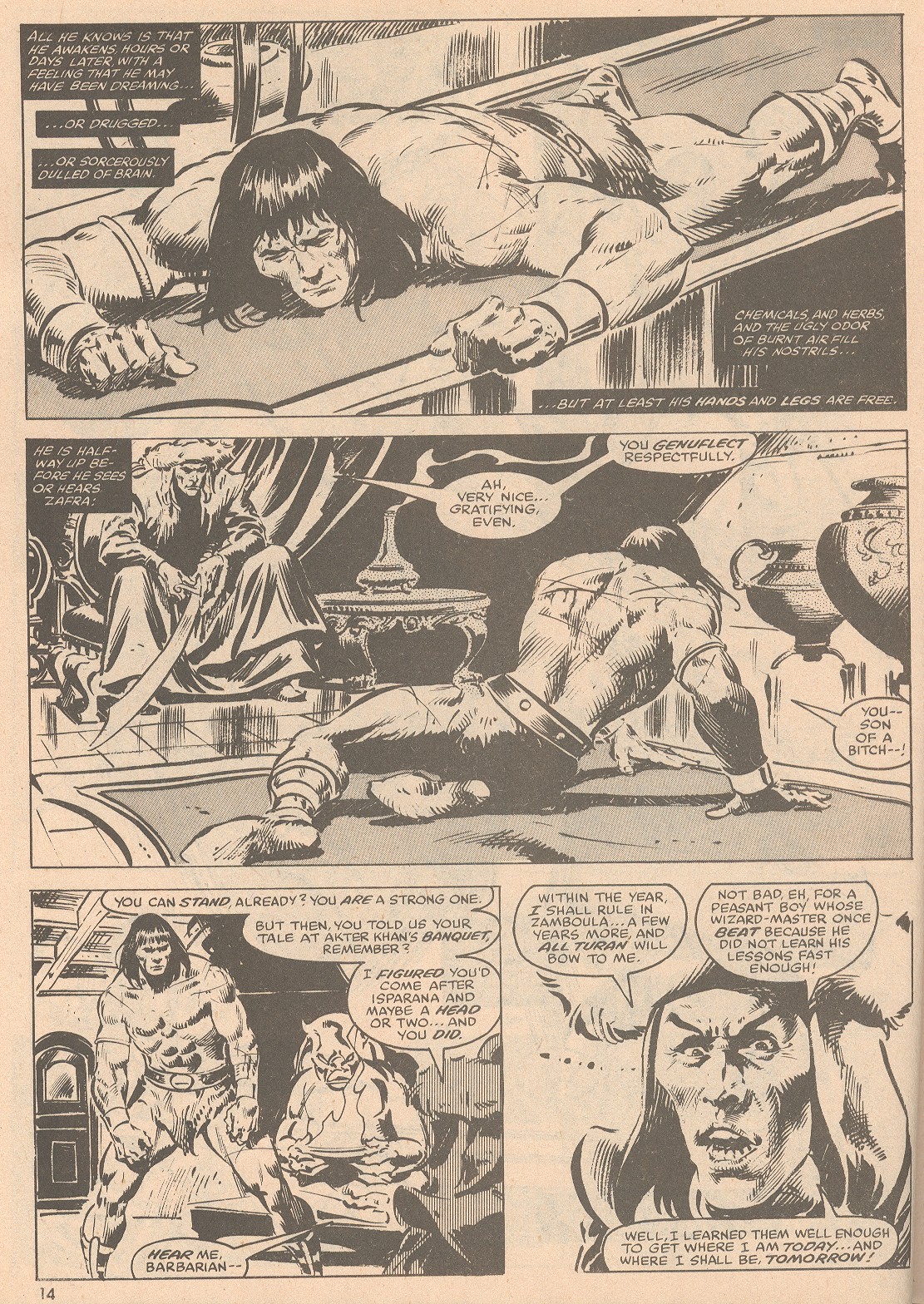Read online The Savage Sword Of Conan comic -  Issue #58 - 15
