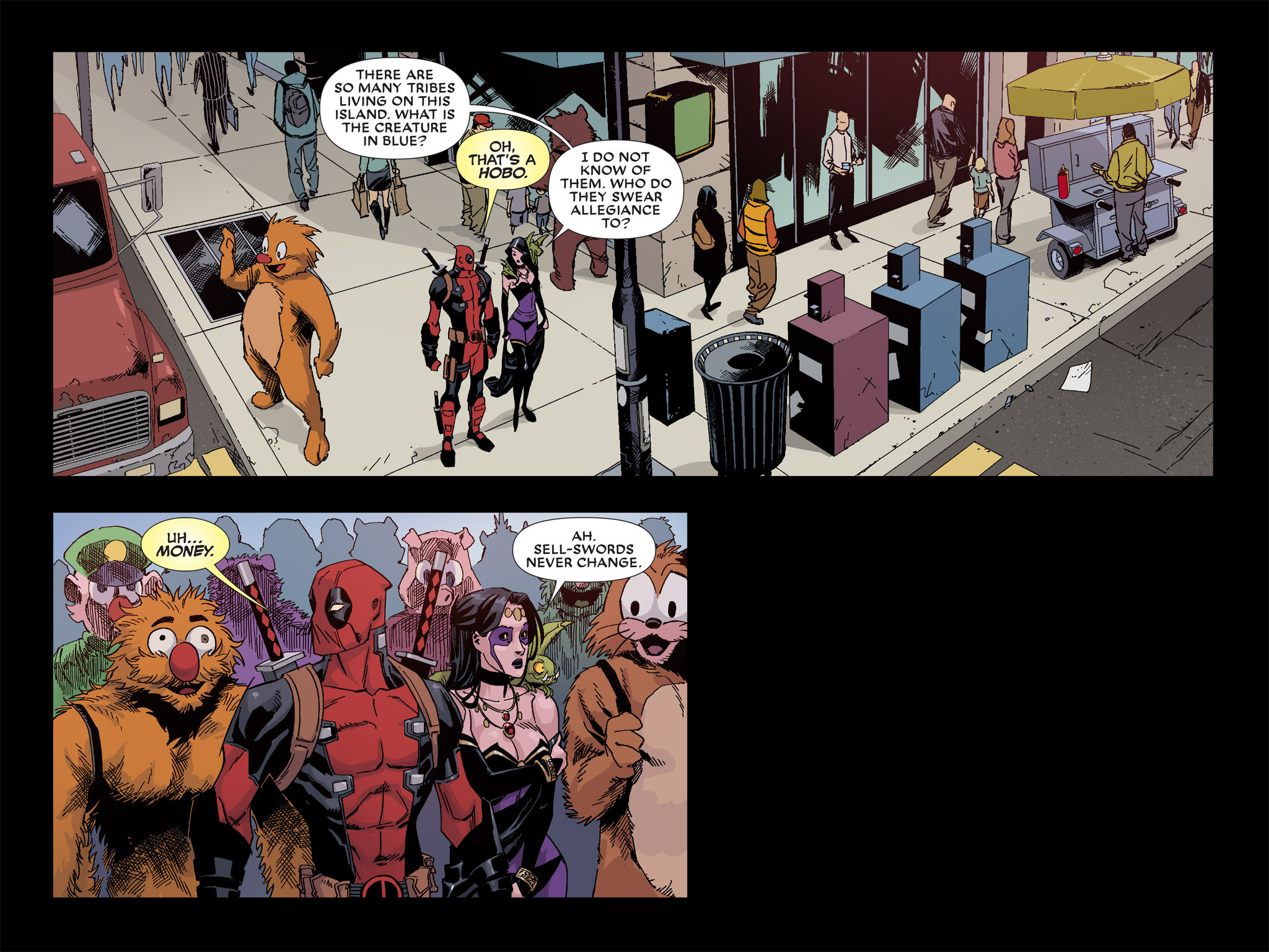 Read online Deadpool: Dracula's Gauntlet comic -  Issue # Part 7 - 3