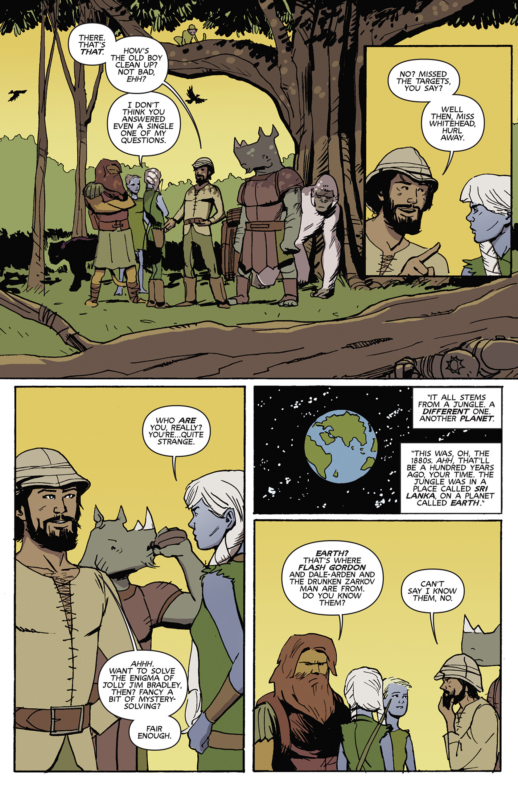Read online King: Jungle Jim comic -  Issue #2 - 4