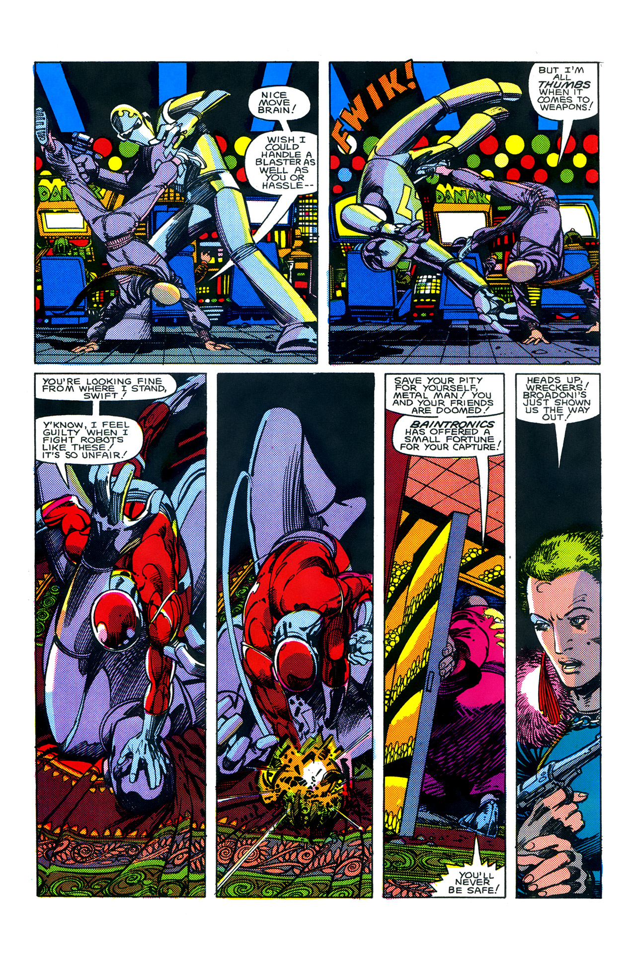 Read online Machine Man 2020 comic -  Issue #1 - 38