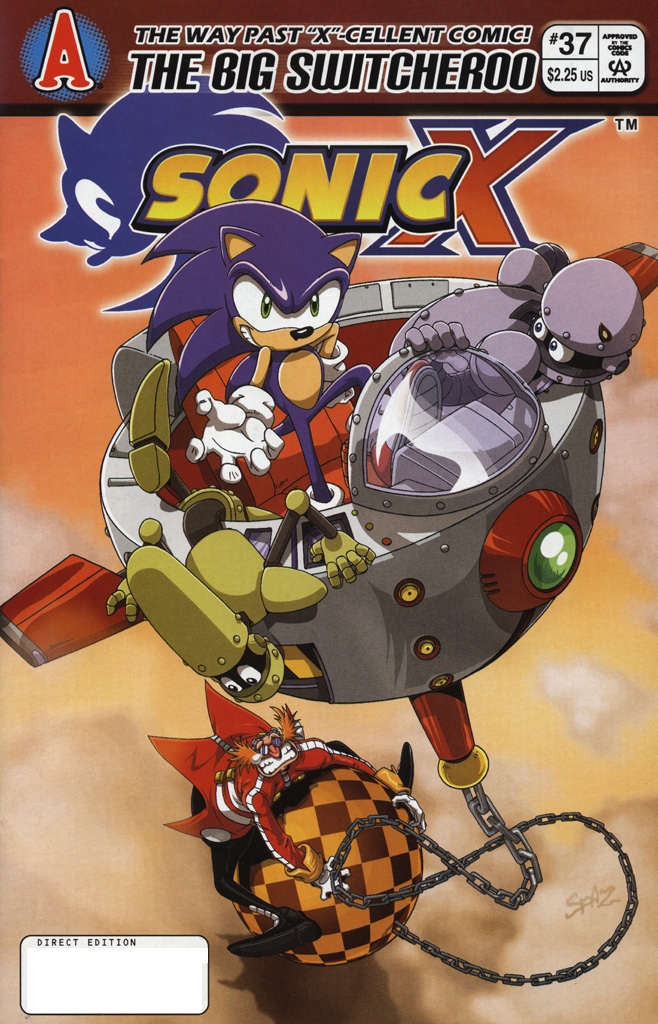 Read online Sonic X comic -  Issue #37 - 1