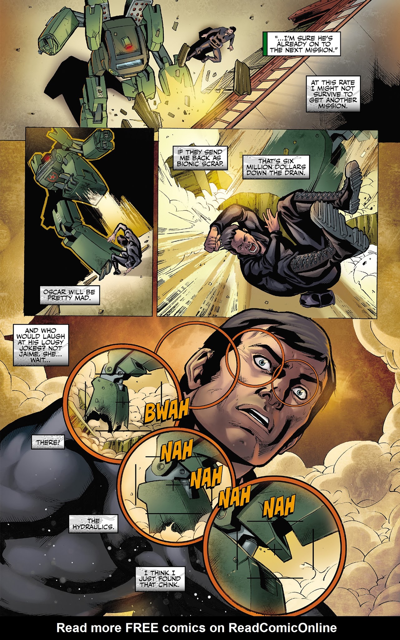 Read online The Six Million Dollar Man: Season Six comic -  Issue #3 - 13