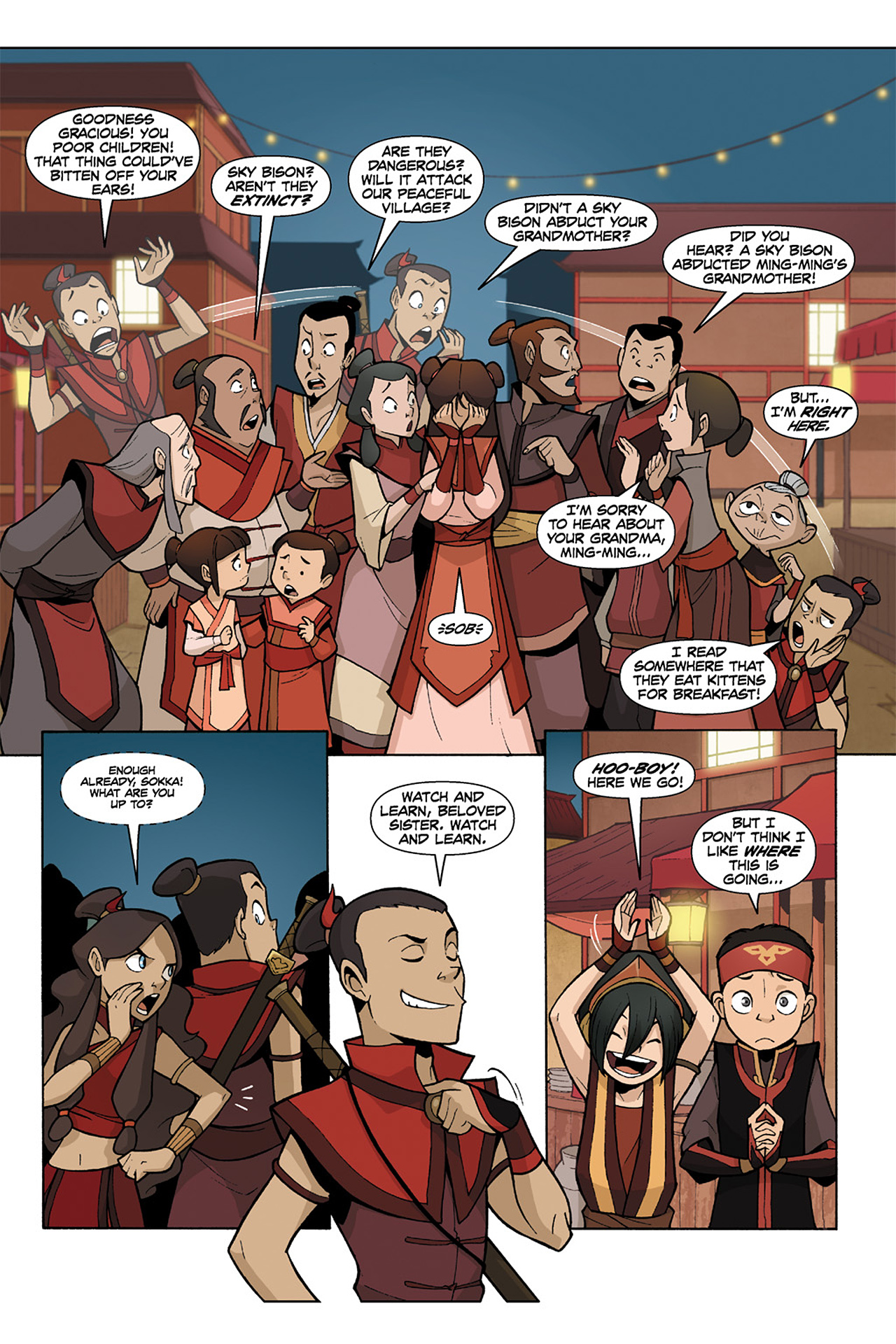 Read online Nickelodeon Avatar: The Last Airbender - The Lost Adventures comic -  Issue # Full - 157