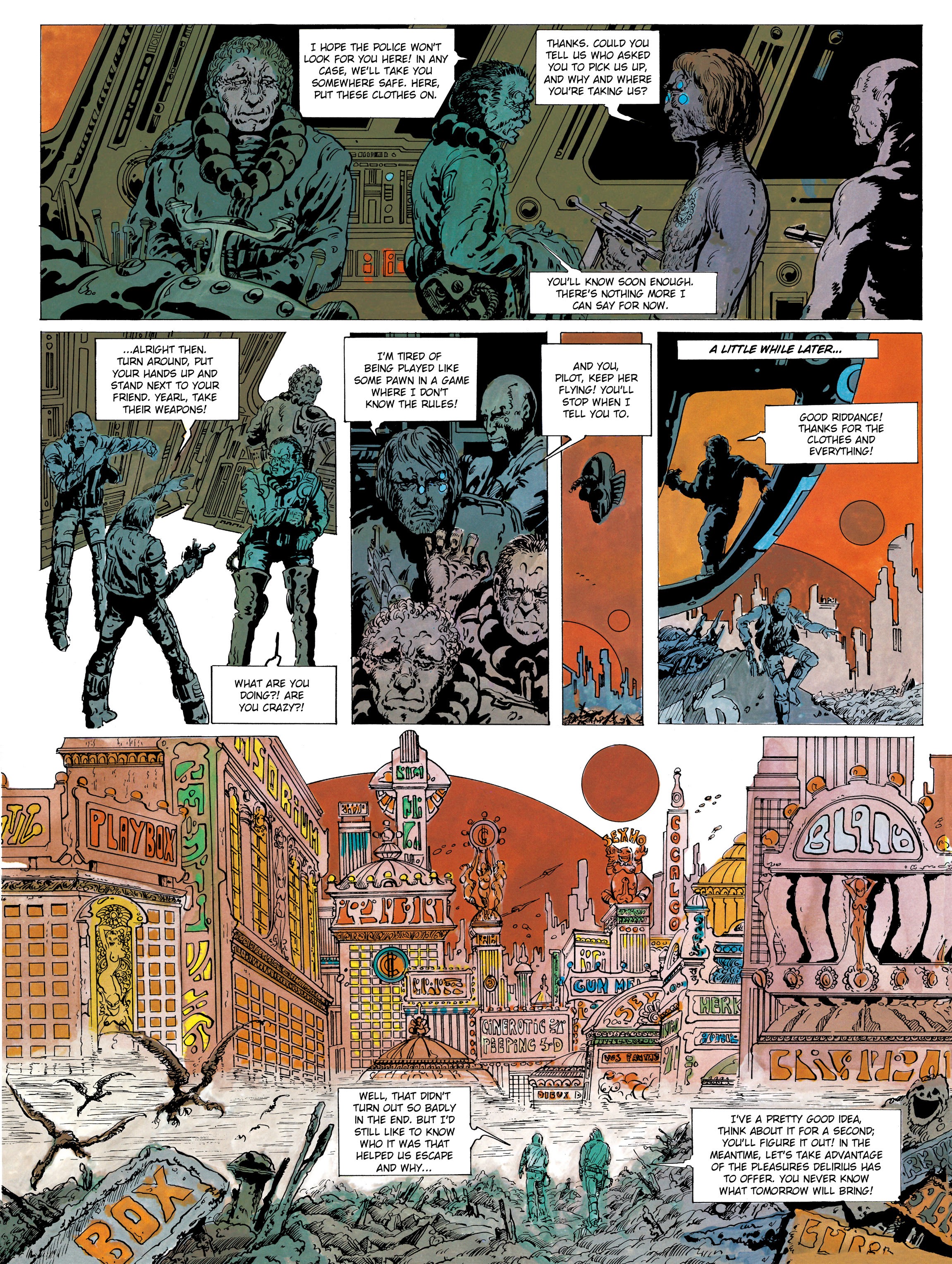 Read online Lone Sloane: Delirius comic -  Issue # Full - 25