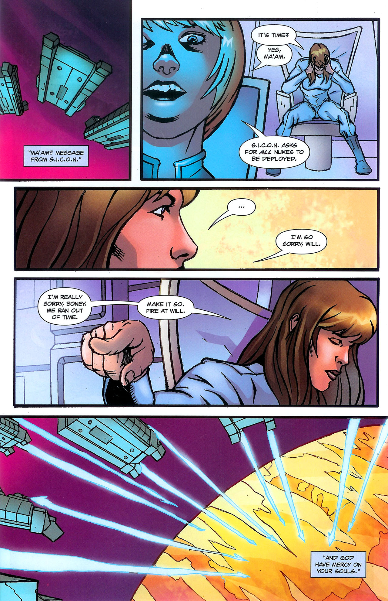 Read online Starship Troopers (2007) comic -  Issue #4 - 16