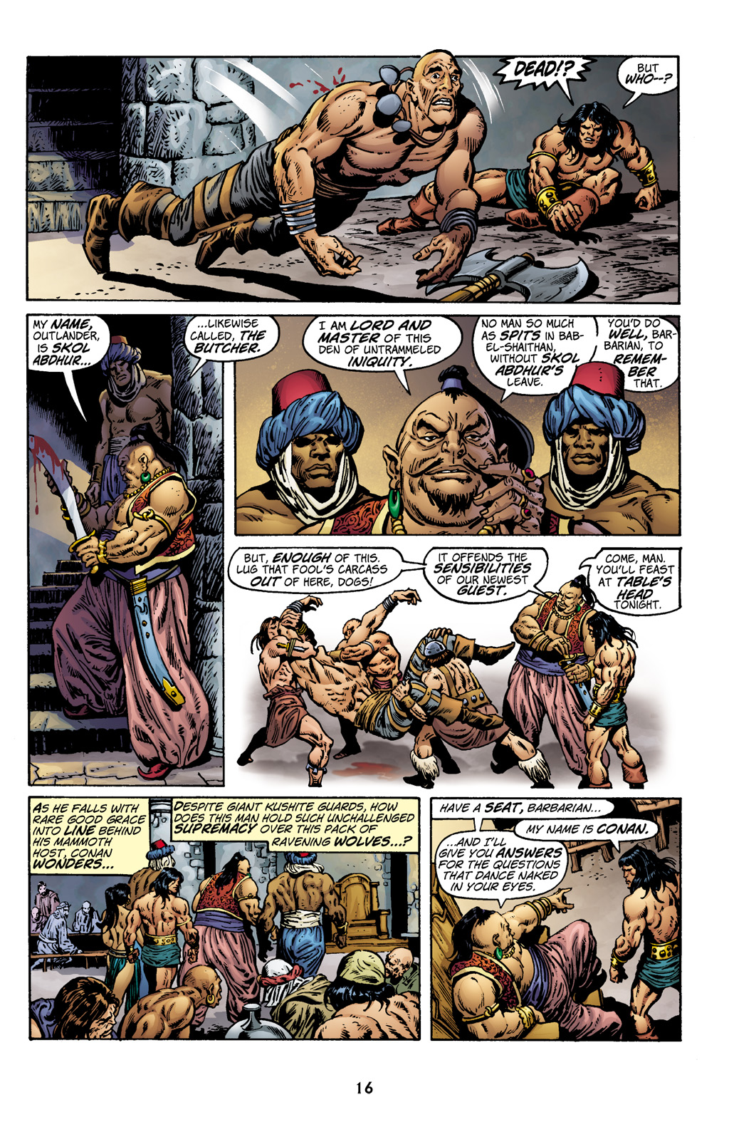 Read online The Chronicles of Conan comic -  Issue # TPB 5 (Part 1) - 16
