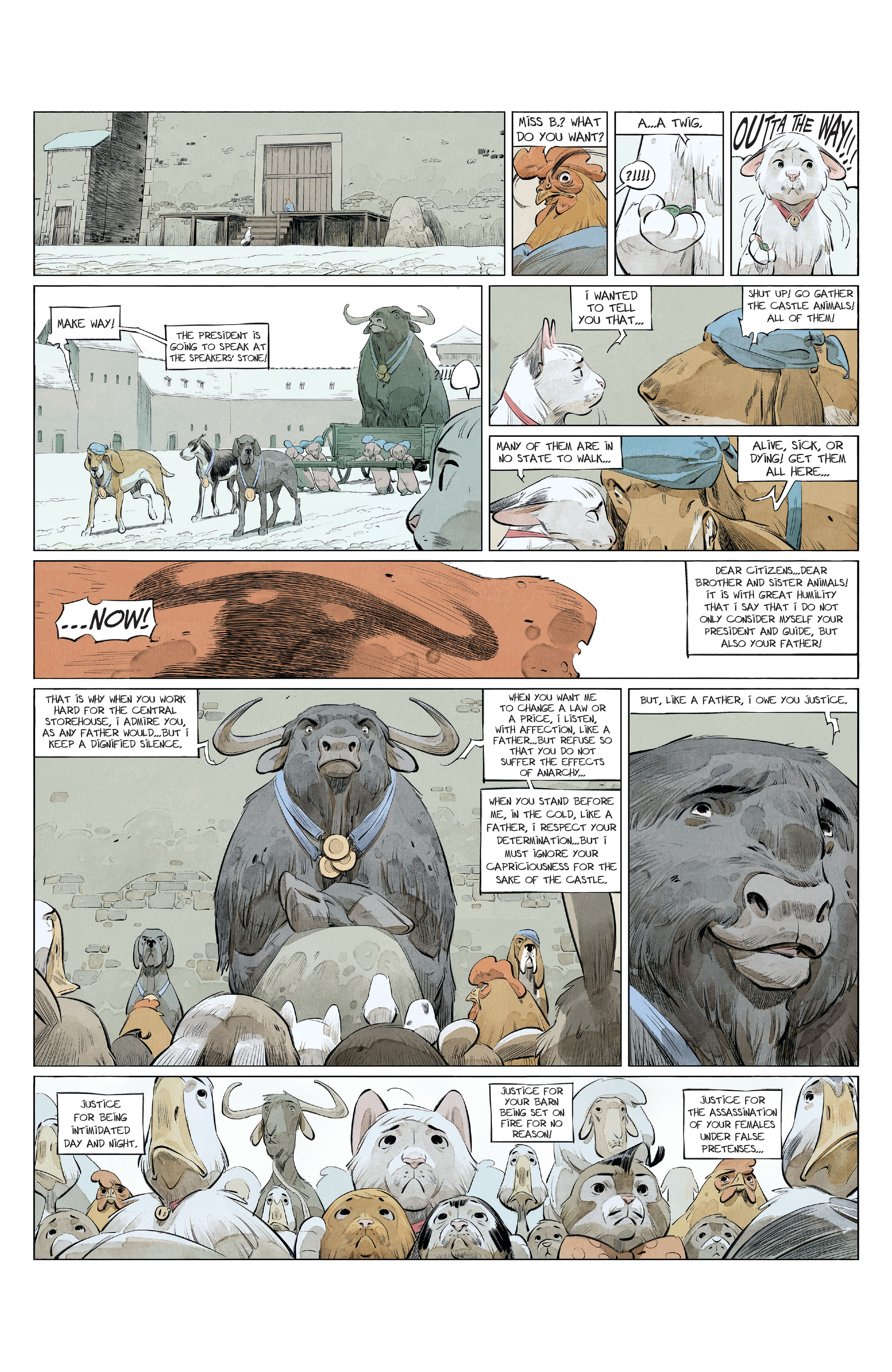 Read online Animal Castle comic -  Issue #5 - 24