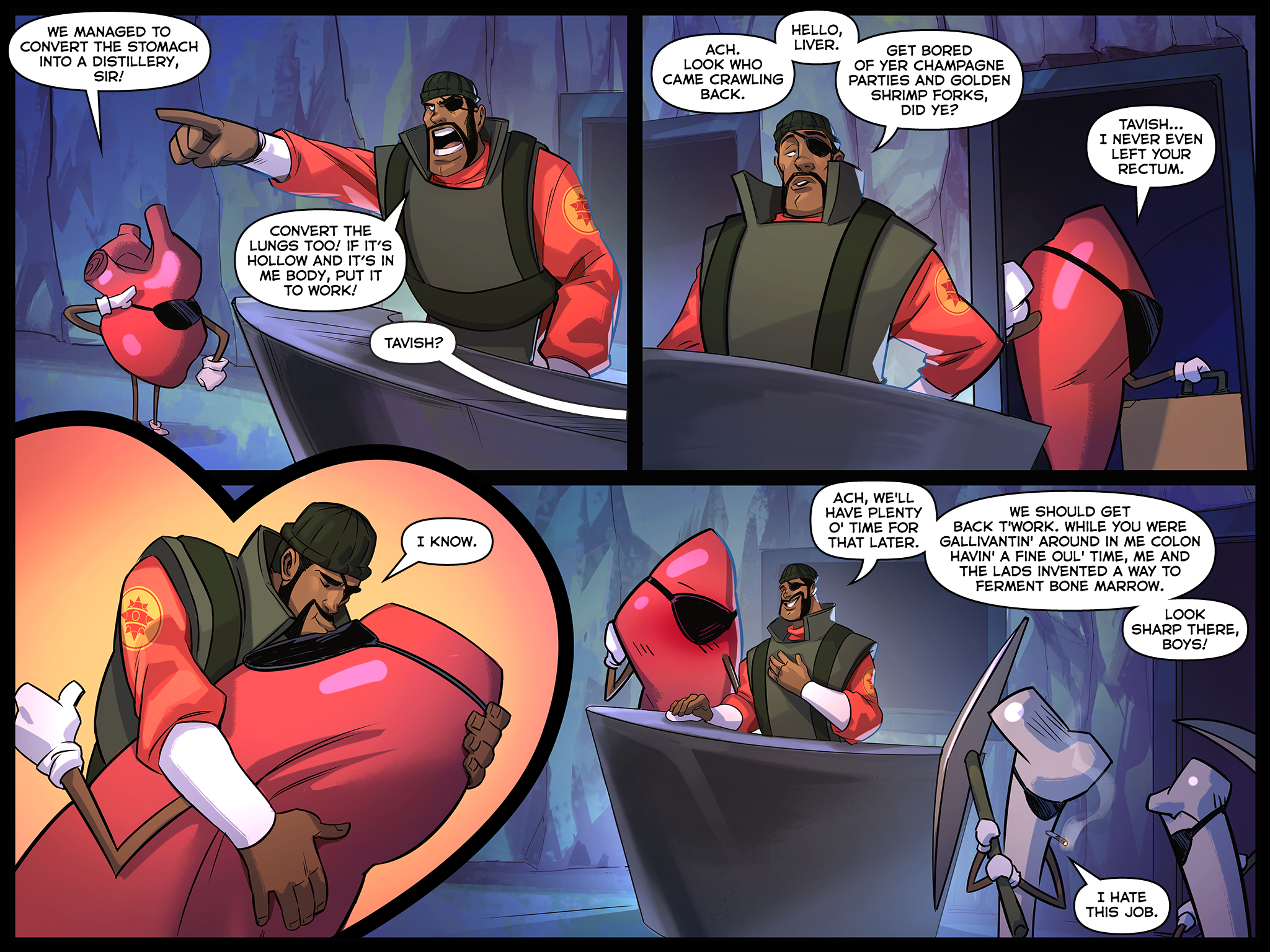 Read online Team Fortress 2 comic -  Issue #6 - 25