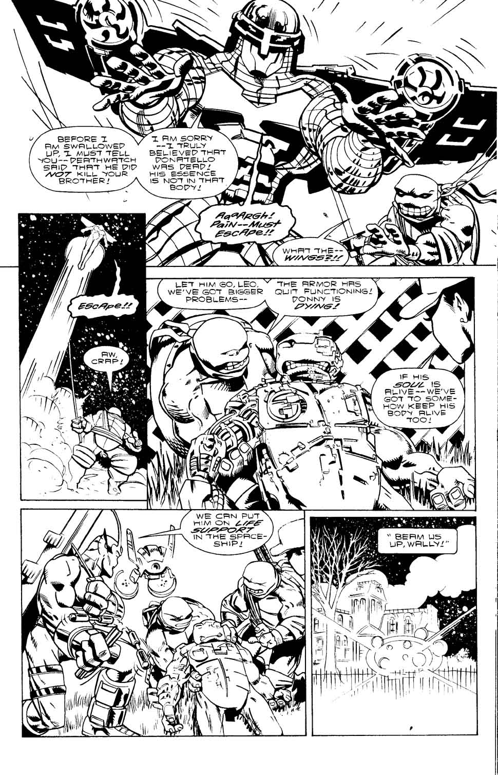 Read online Teenage Mutant Ninja Turtles (1996) comic -  Issue #14 - 15