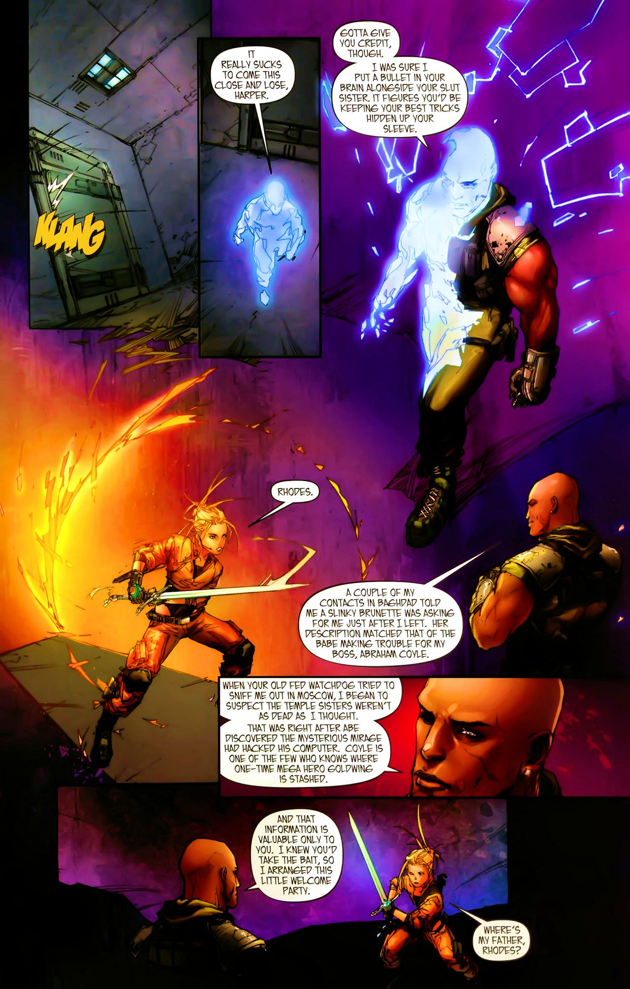 Read online Madame Mirage comic -  Issue #5 - 21