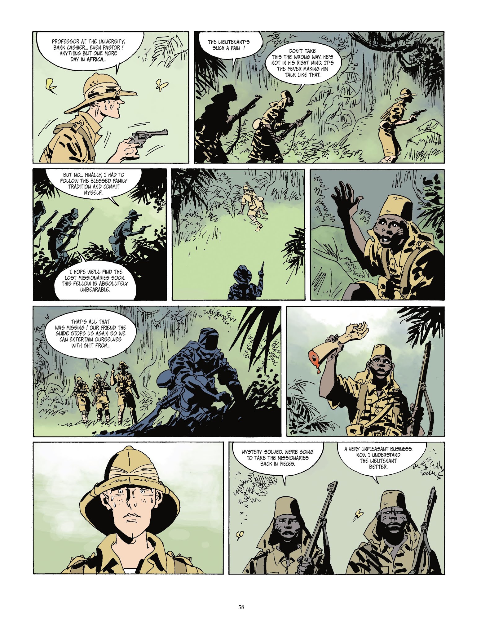 Read online Corto Maltese [GER] comic -  Issue #16 - 58