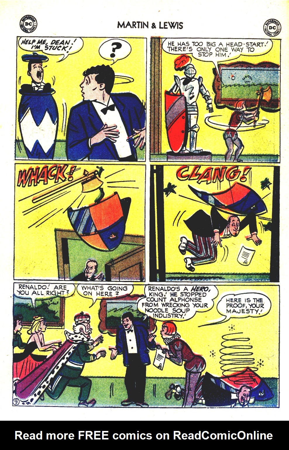 Read online The Adventures of Dean Martin and Jerry Lewis comic -  Issue #14 - 33