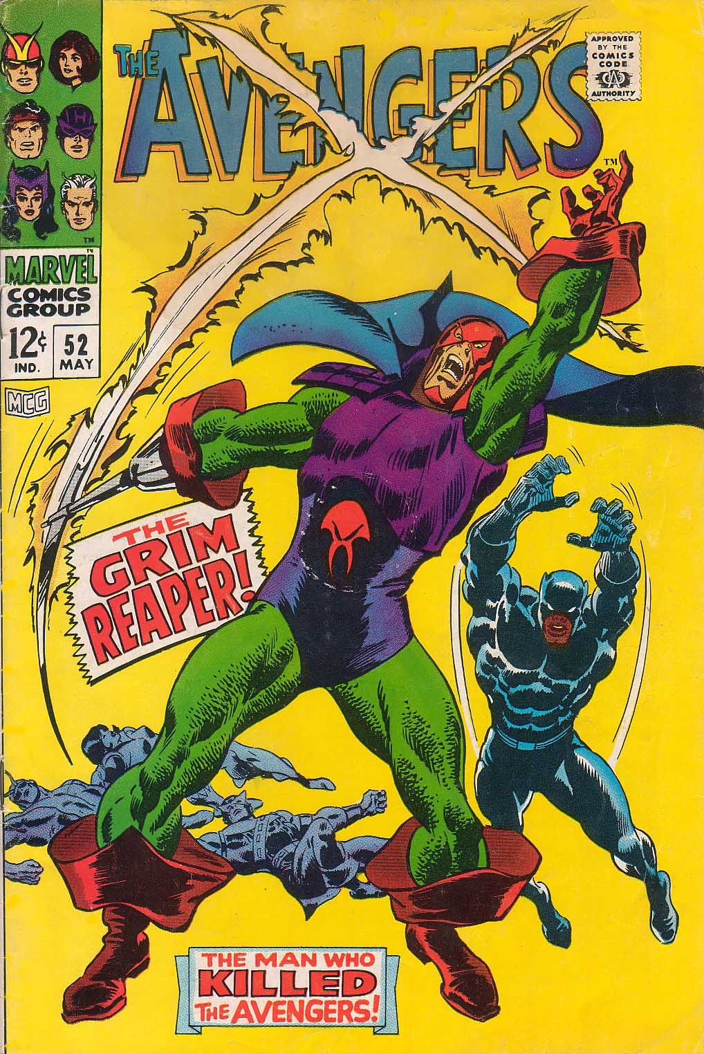 Read online The Avengers (1963) comic -  Issue #52 - 1