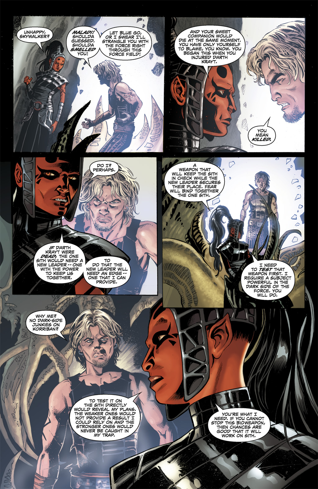 Read online Star Wars: Legacy (2006) comic -  Issue #45 - 12