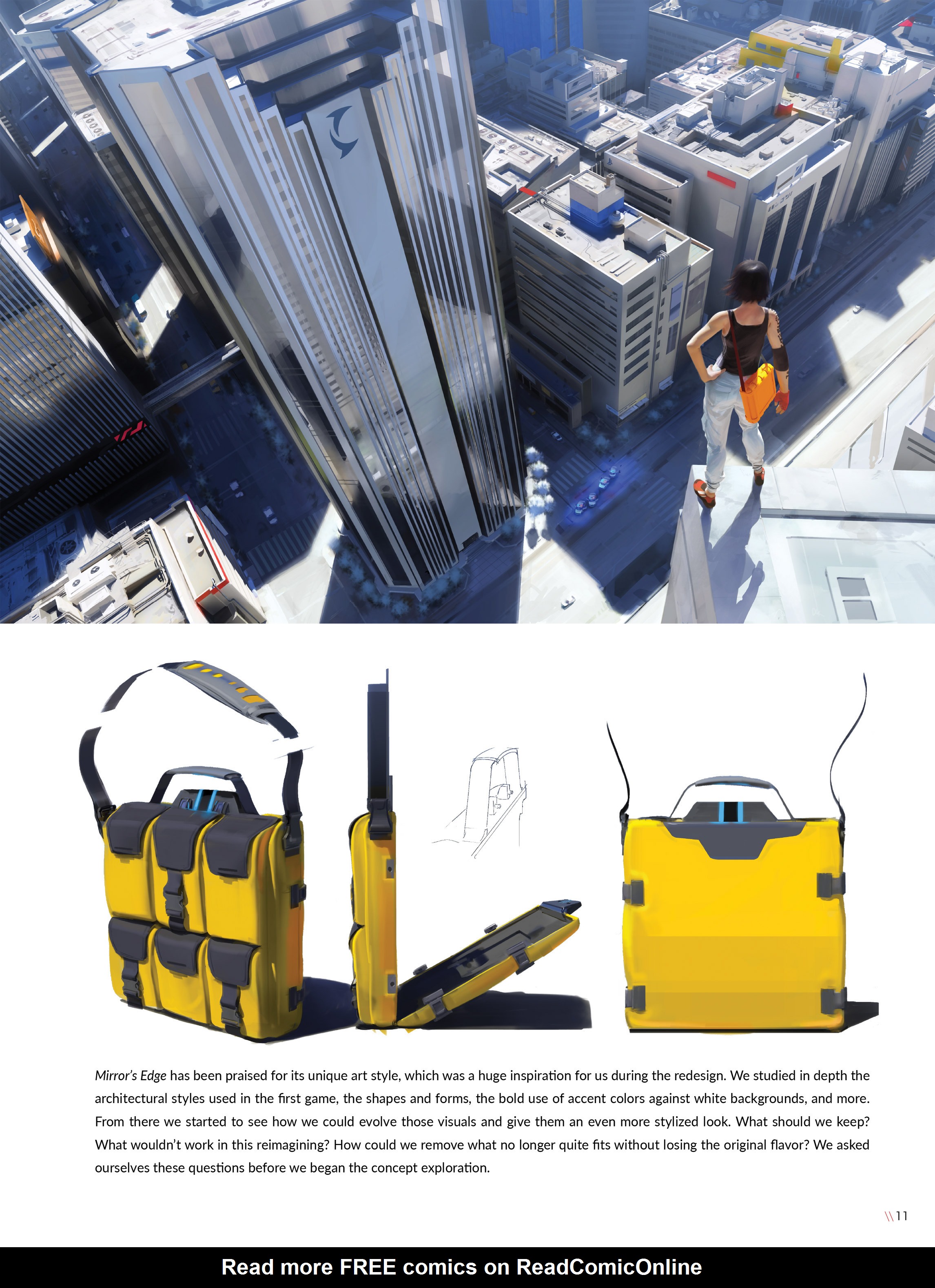 Read online The Art of Mirror's Edge: Catalyst comic -  Issue # TPB (Part 1) - 10