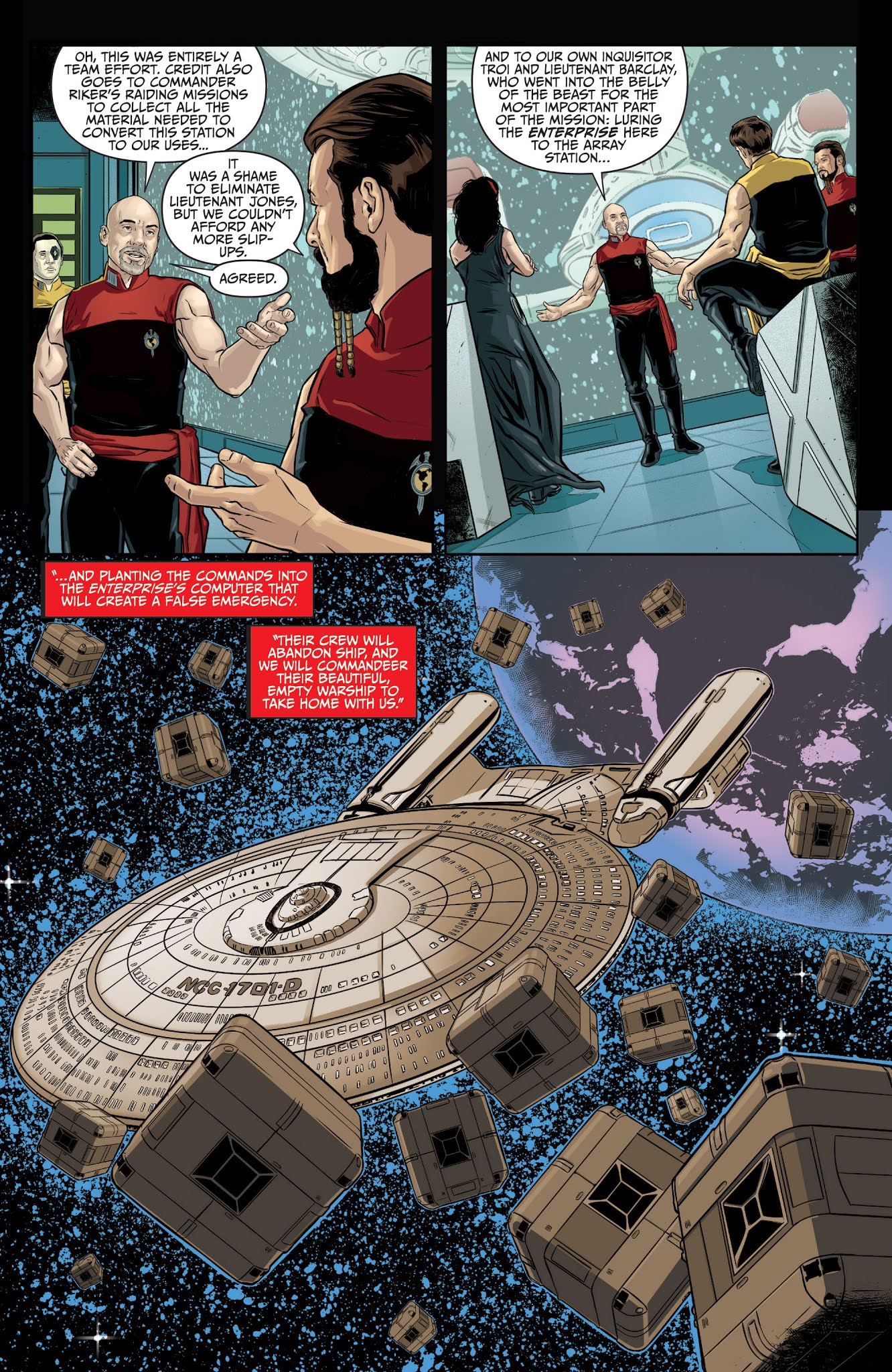 Read online Star Trek: The Next Generation: Through the Mirror comic -  Issue #4 - 13