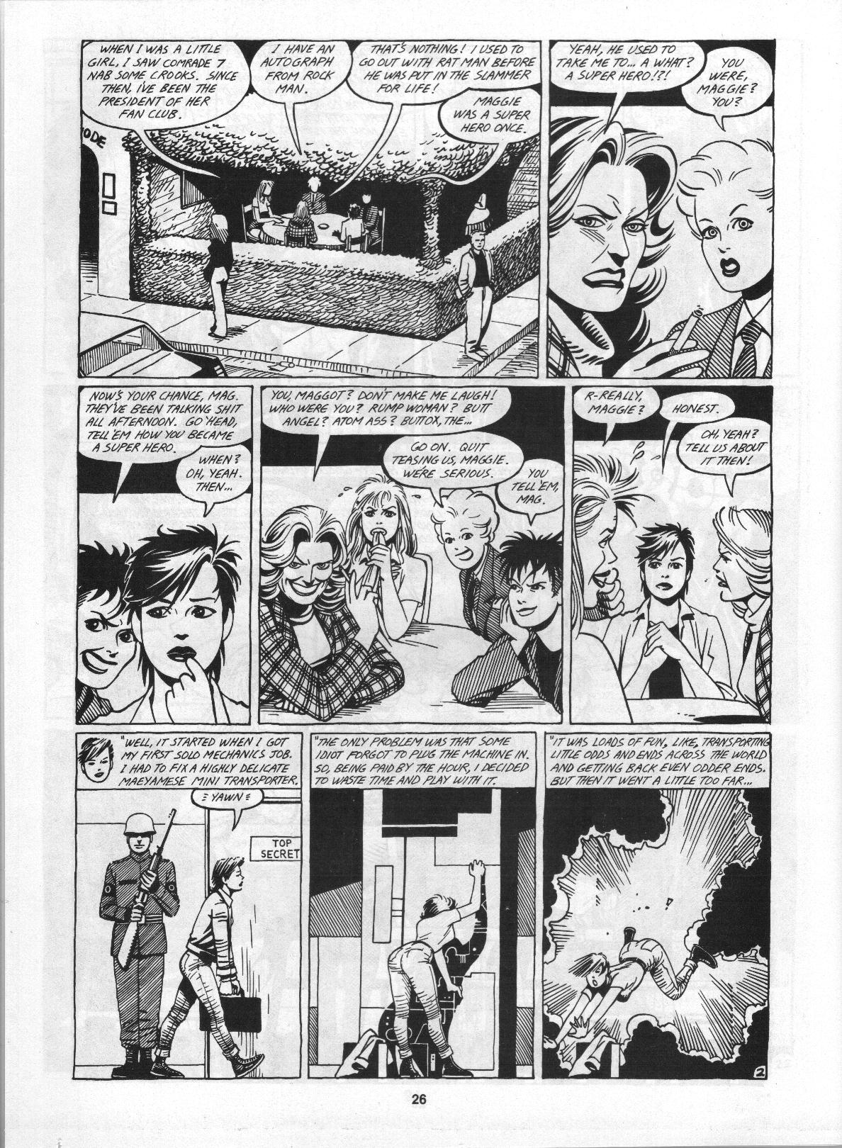 Read online Love and Rockets (1982) comic -  Issue #3 - 28