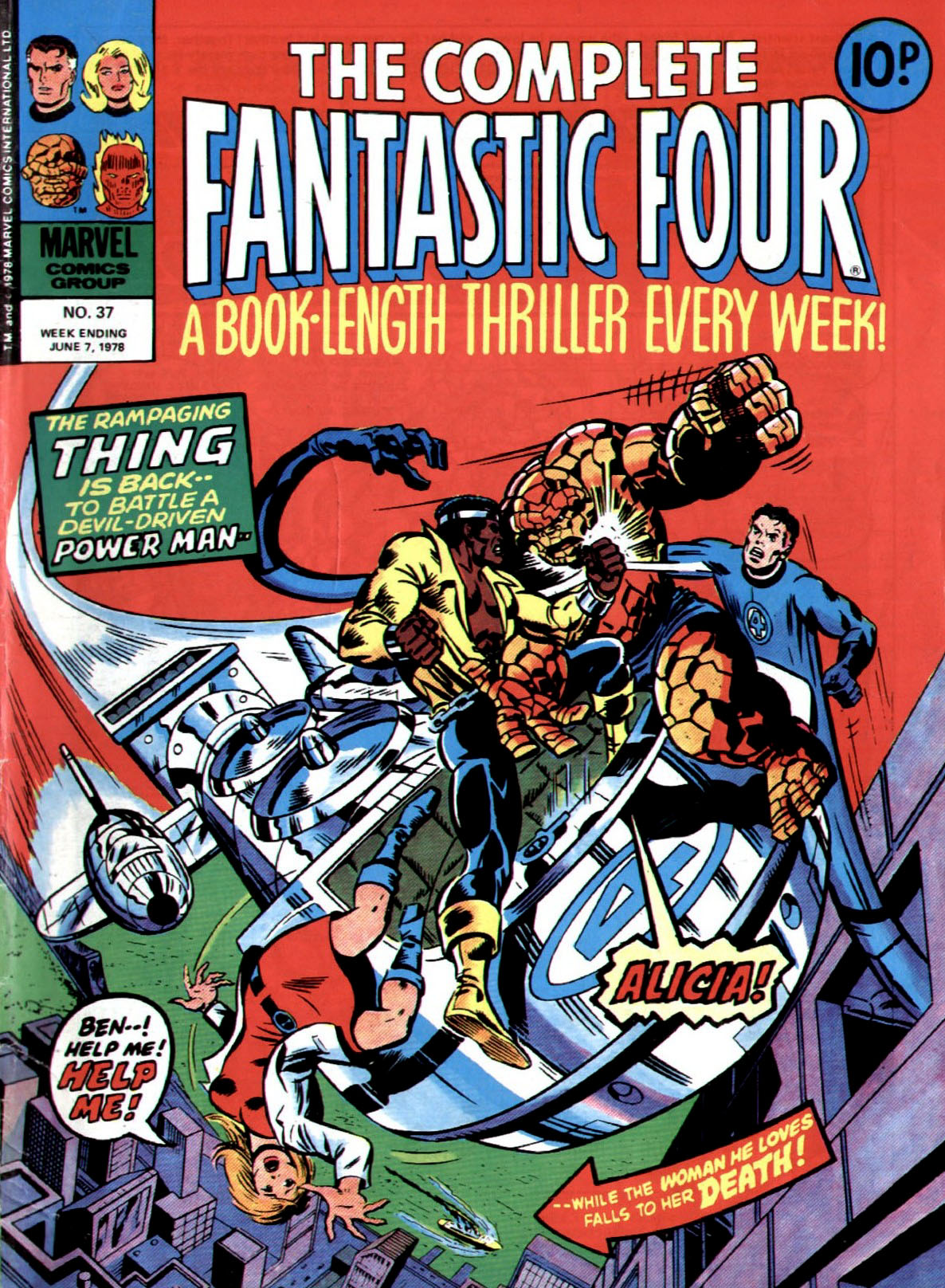 Read online Complete Fantastic Four comic -  Issue #37 - 1