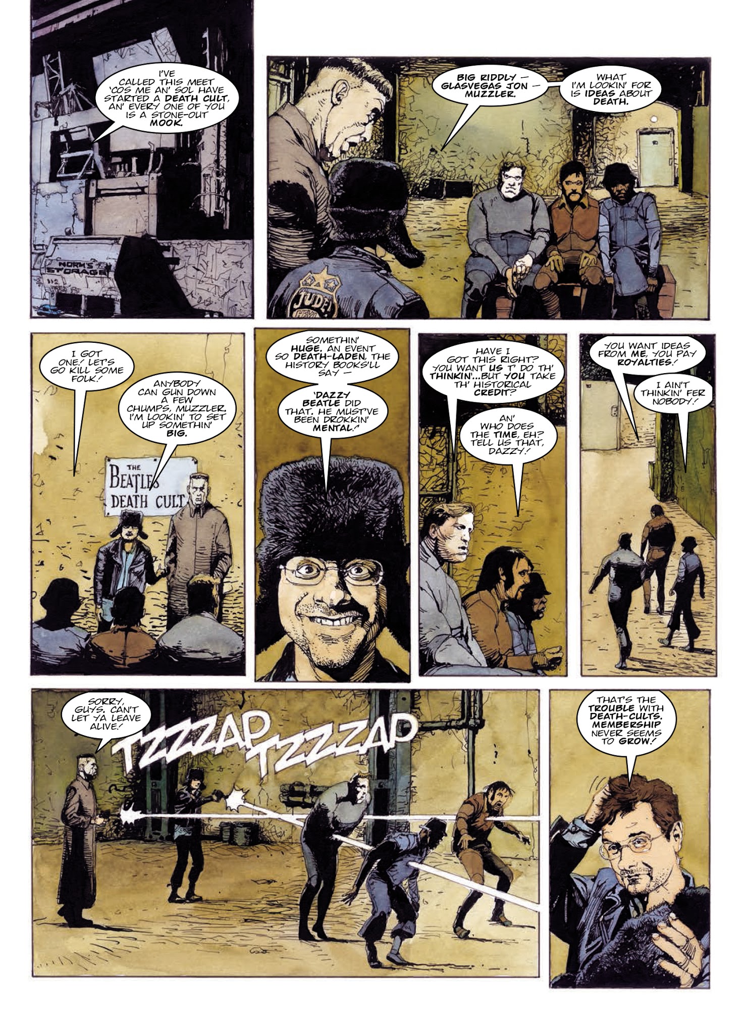 Read online Judge Anderson: The Psi Files comic -  Issue # TPB 4 - 238