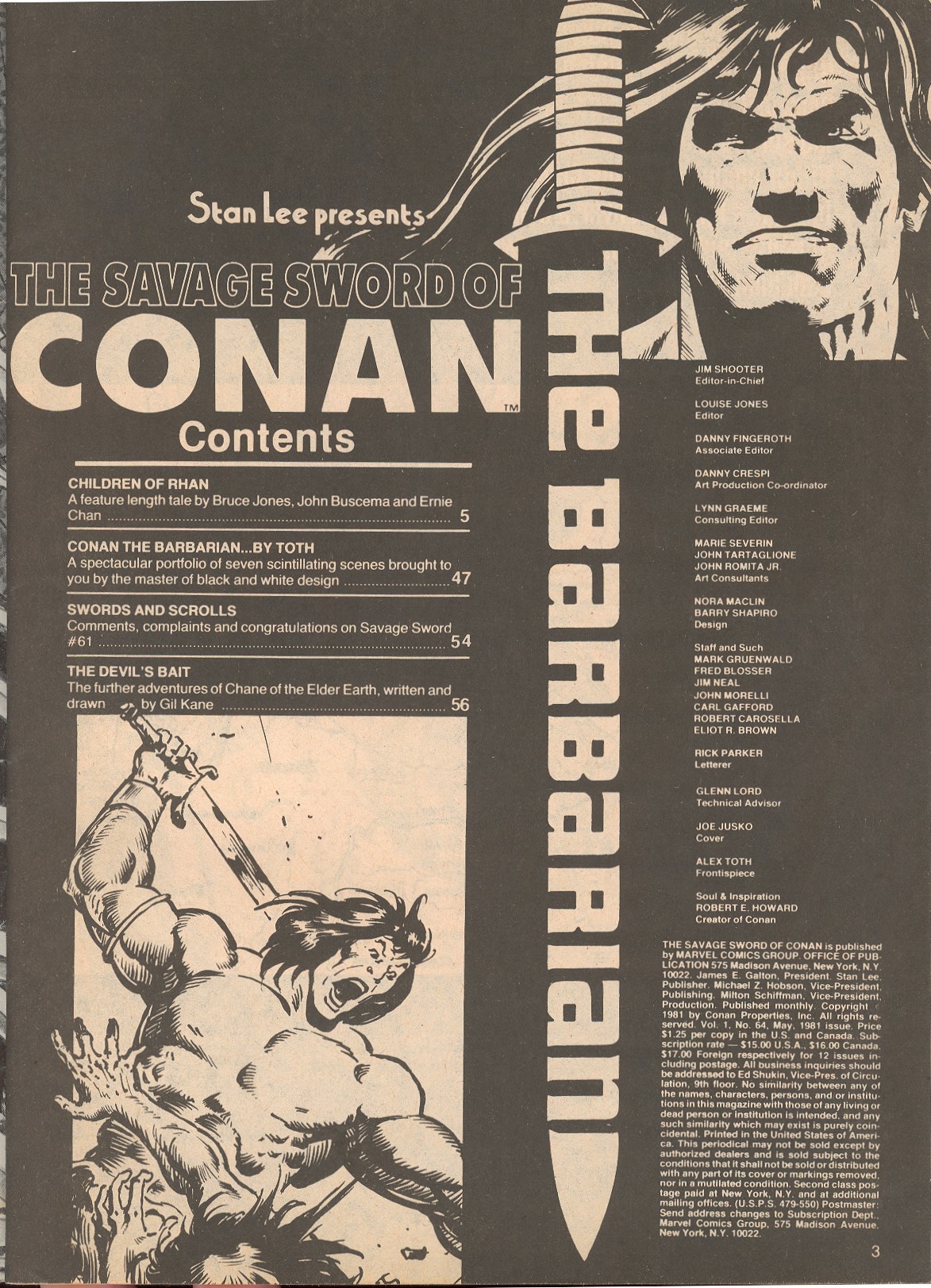 Read online The Savage Sword Of Conan comic -  Issue #64 - 3