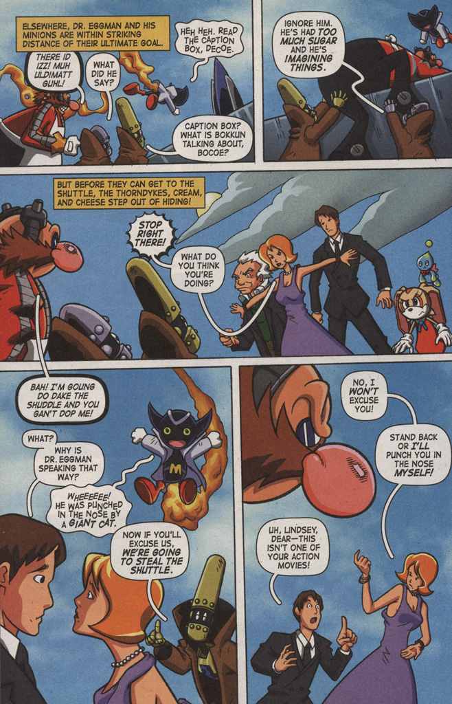 Read online Sonic X comic -  Issue #9 - 22