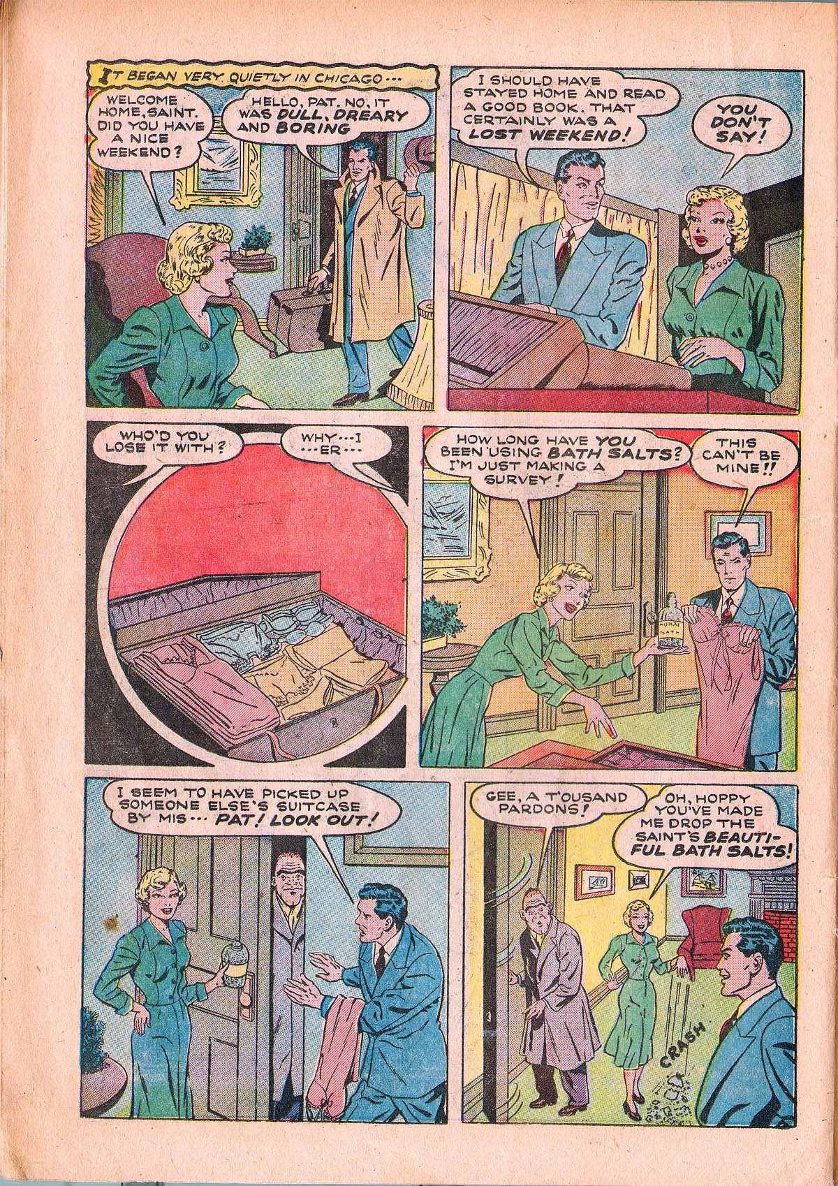 Read online The Saint (1947) comic -  Issue #5 - 18