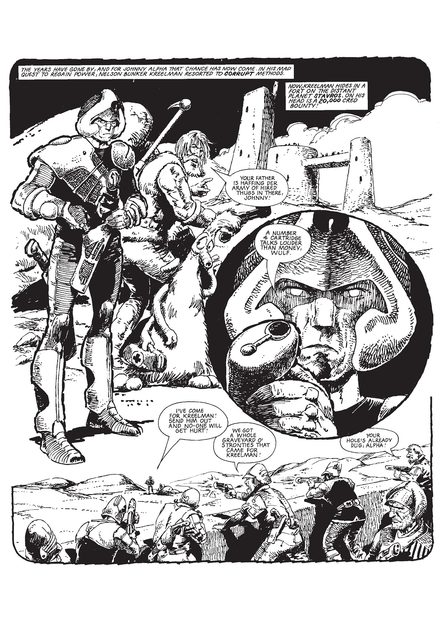 Read online Strontium Dog: Search/Destroy Agency Files comic -  Issue # TPB 2 (Part 2) - 4