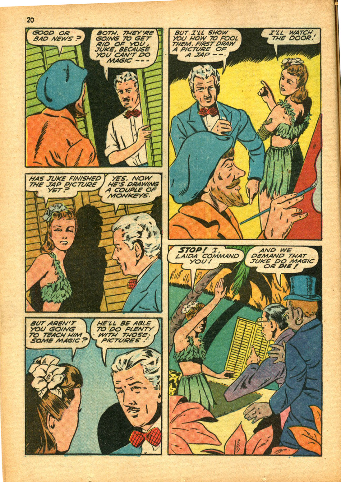 Read online Super-Magician Comics comic -  Issue #15 - 20