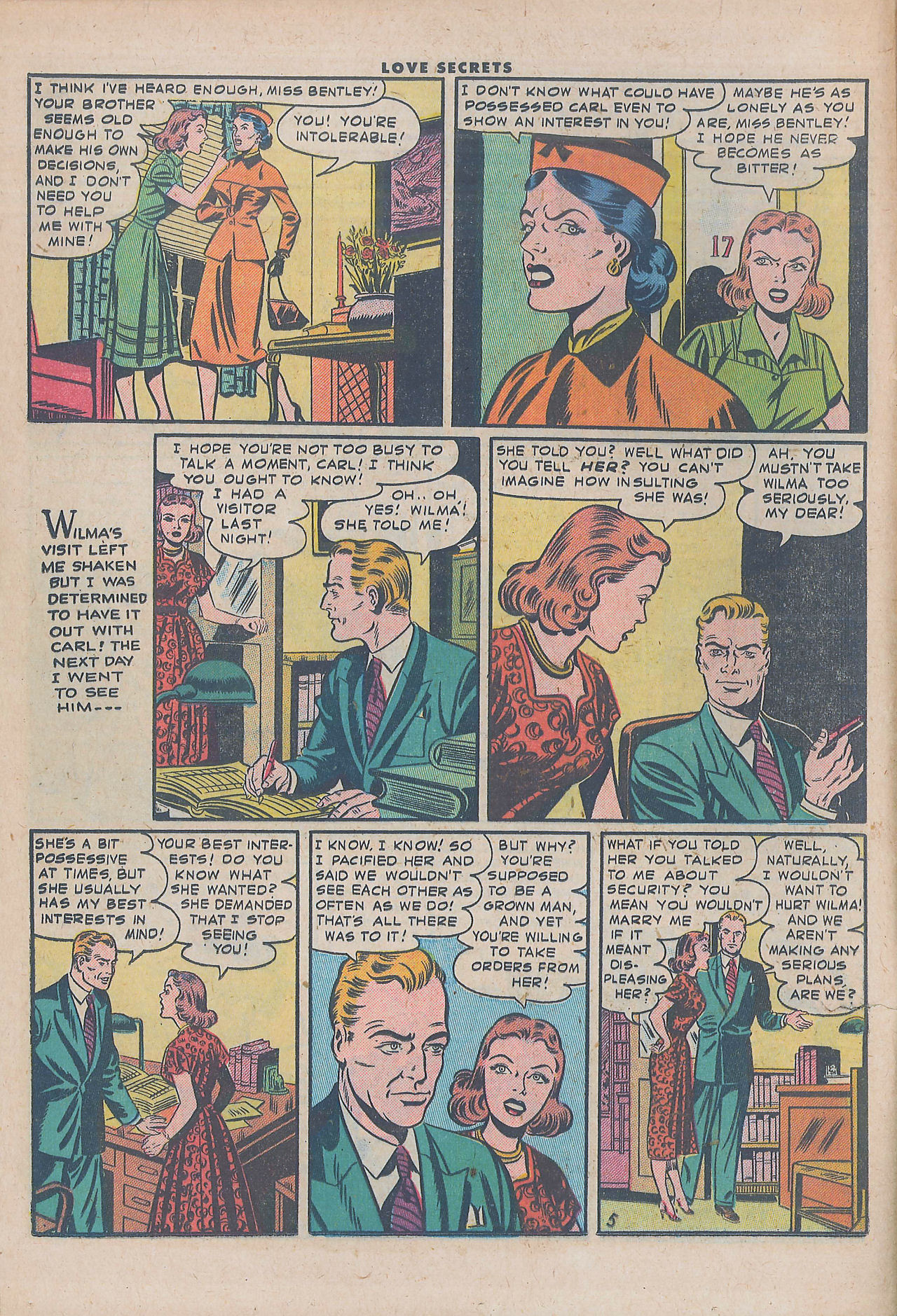 Read online Love Secrets (1953) comic -  Issue #55 - 16