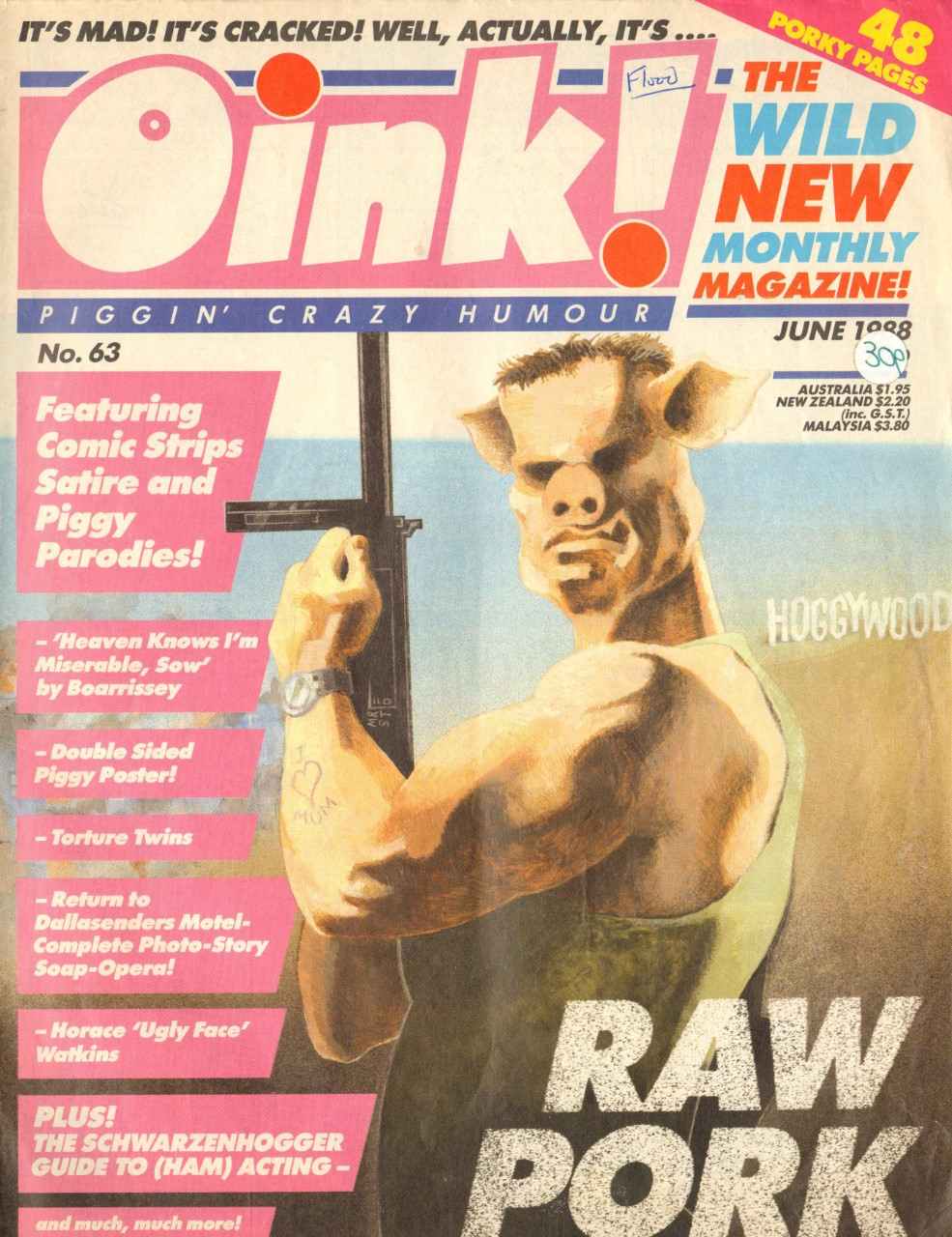 Read online Oink! comic -  Issue #63 - 1